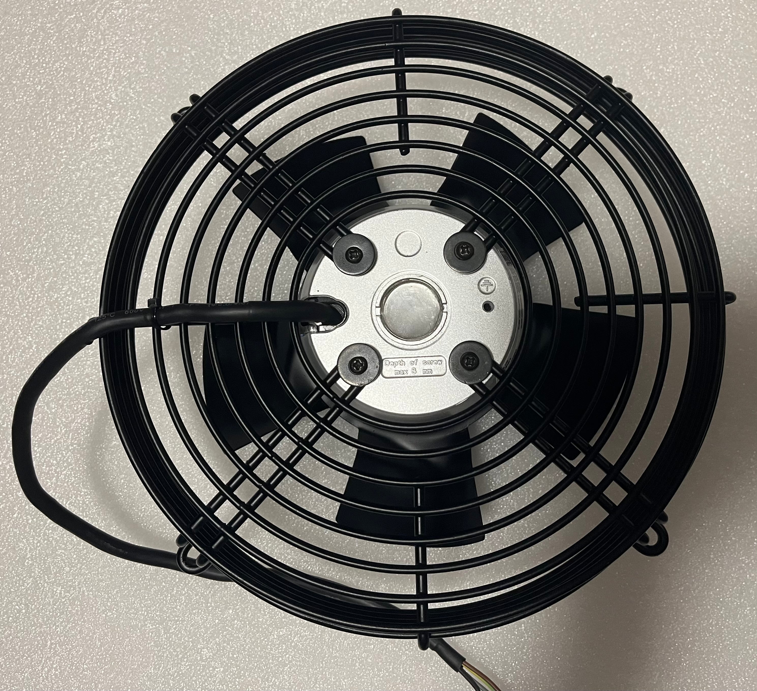 FN020-2EI.W6.V7 ZIEHL-ABEGG Axial Fan 0.075kW 230V 0.37A