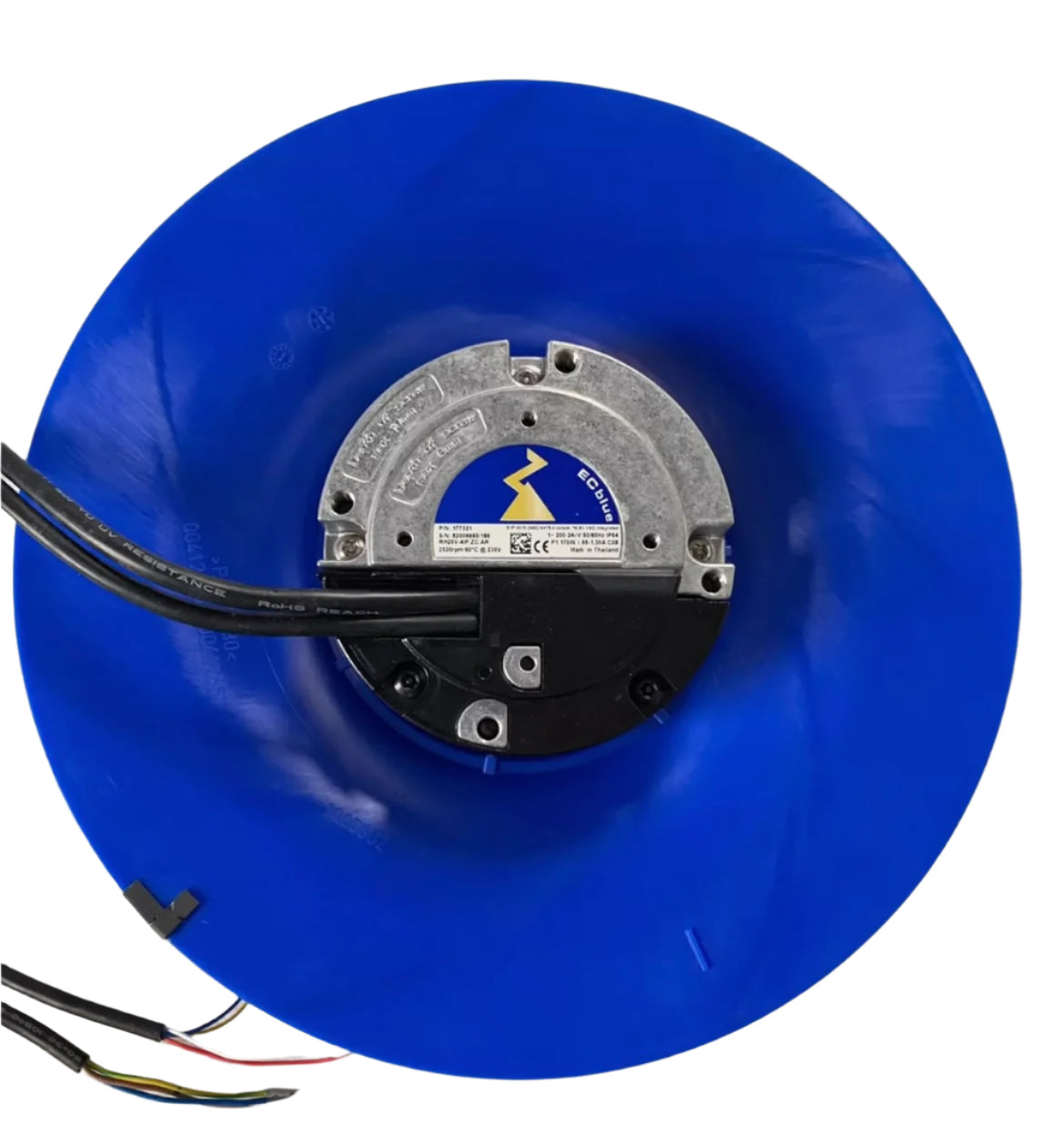 GR25V-4IP.ZC.AR ZIEHL-ABEGG centrifugal fan 200-240V 0.17KW 1.75A 2480rpm