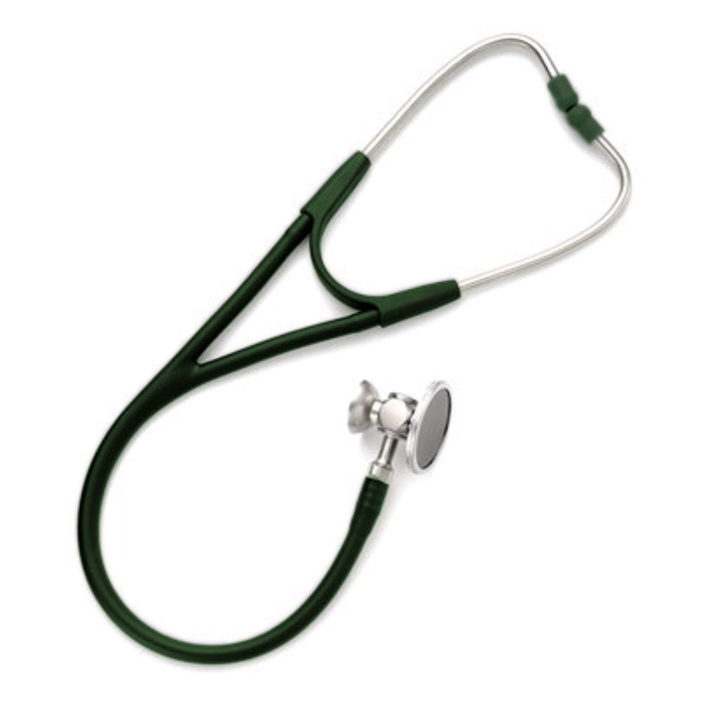 Harvey DLX Double Head 28", Forest Green w/ Pediatric Adaptor