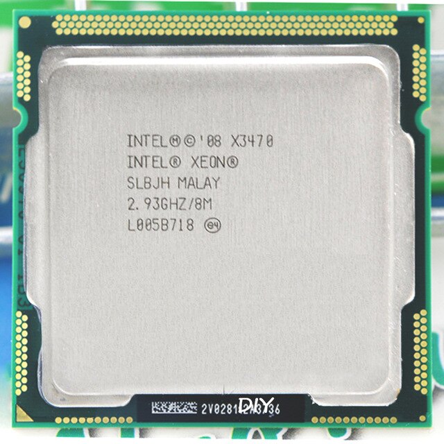 Intel Xeon X3470 Lynnfield 2.93GHz 8MB L3 Cache Socket LGA 1156 95W QC (SLBJH) Server Processor