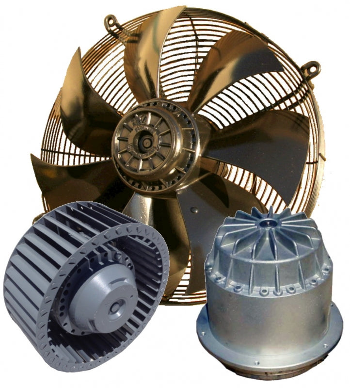 Ziehl Abegg ABB RH35M-4EK.2F.1R .4KW Fan Motor Repair and Rewinding