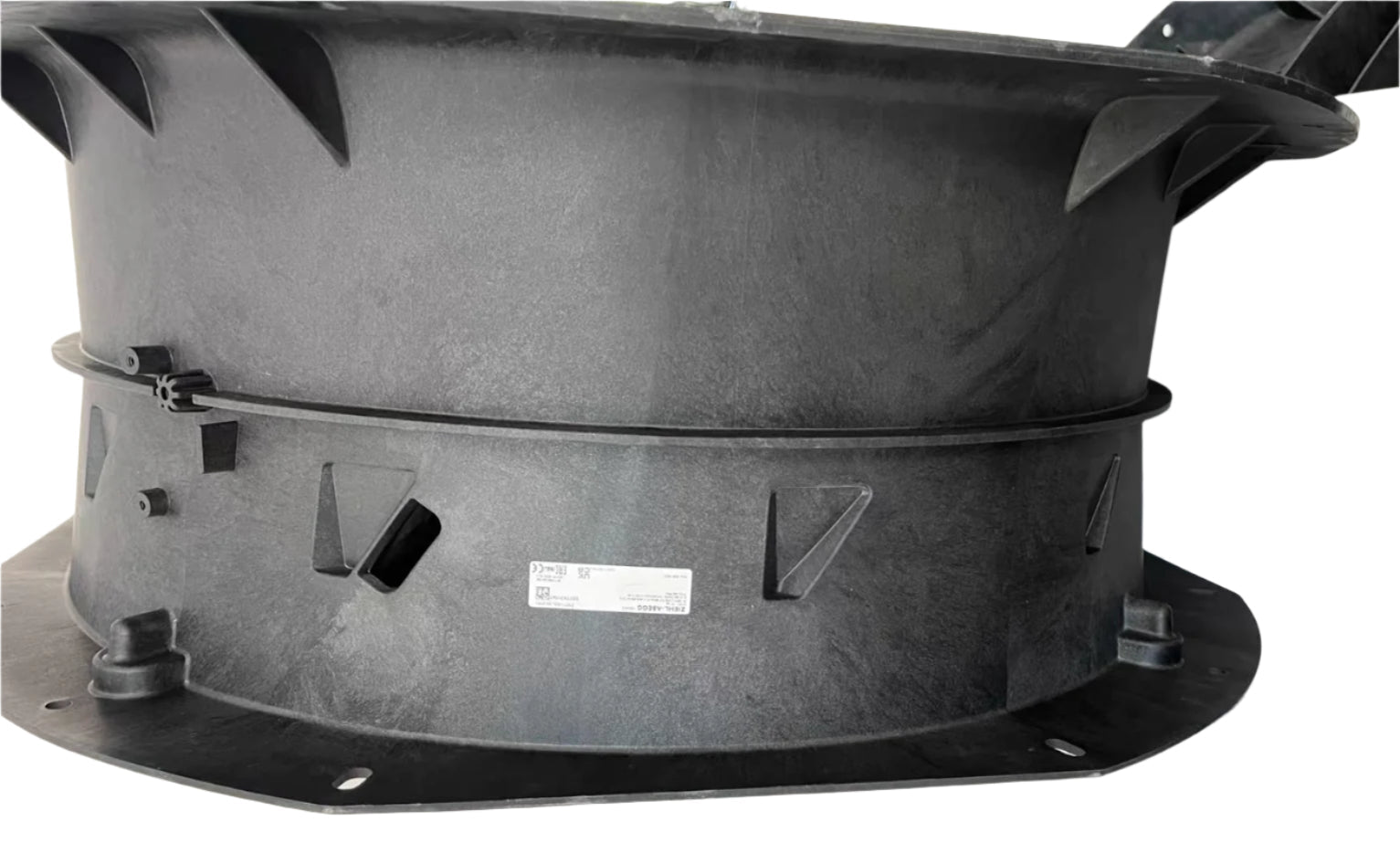 ZN071-SDL.6K.V7P1 1.45/0.95kW 3/380/480V 3.1/1.8A 1070/840rpm ZIEHL-ABEGG Axial Fan