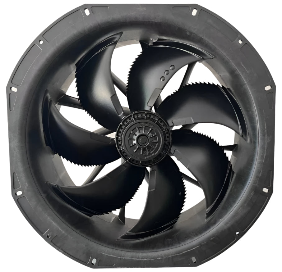 ZN071-SDL.6K.V7P1 1.45/0.95kW 3/380/480V 3.1/1.8A 1070/840rpm ZIEHL-ABEGG Axial Fan