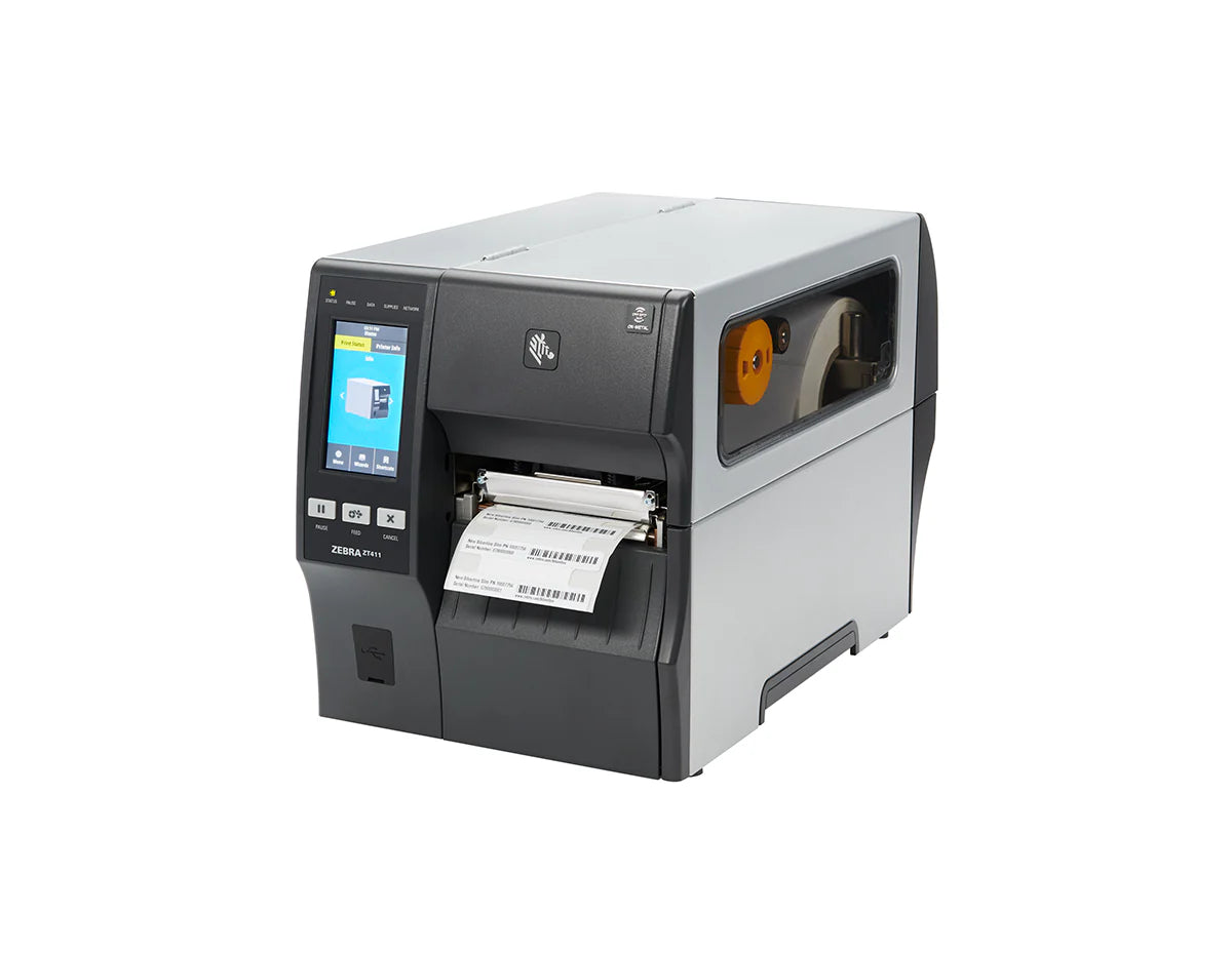 Zebra ZT41143-T010000Z Thermal Transfer Barcode Label Printer (ZT411