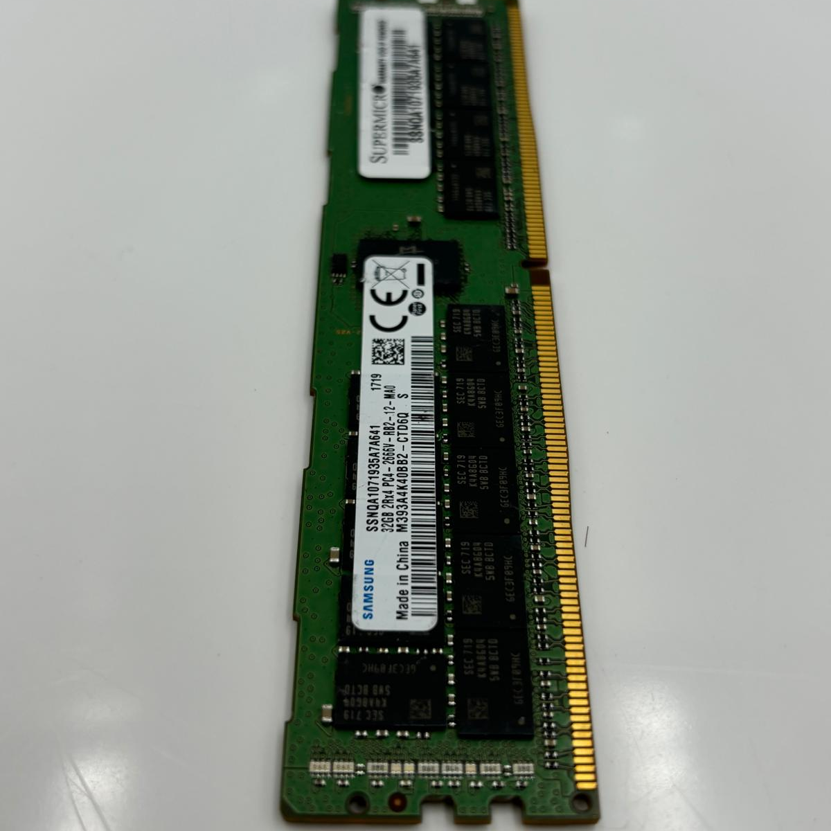 Samsung M393A4K40BB2-CTD6Q 32GB RDIMM - Detail View | Alo Tech Solutions