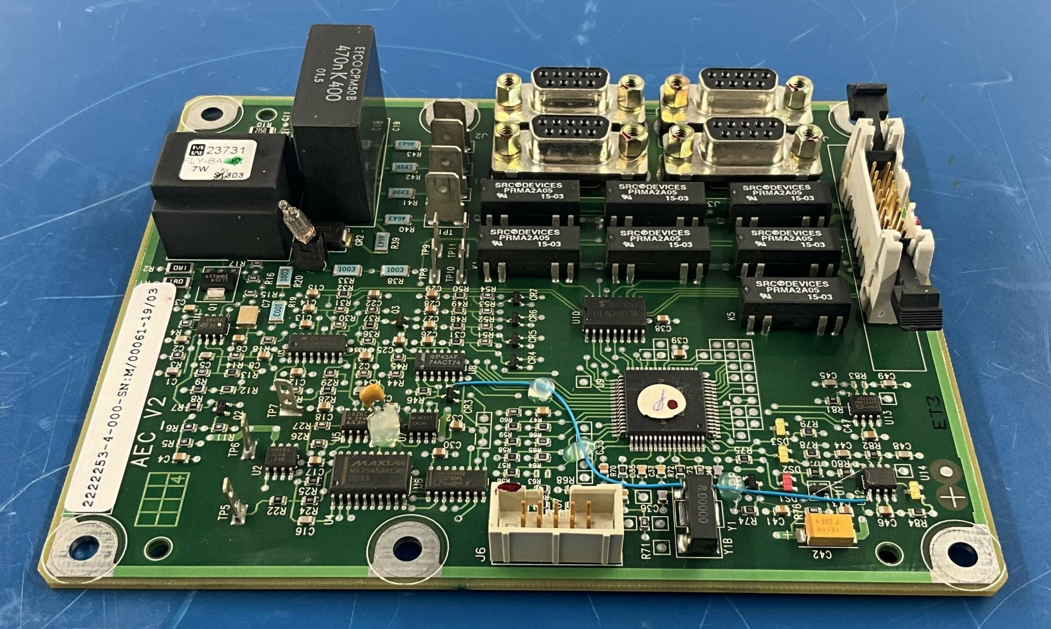 AEC V2 BOARD (2222253-4 REV-000 GE