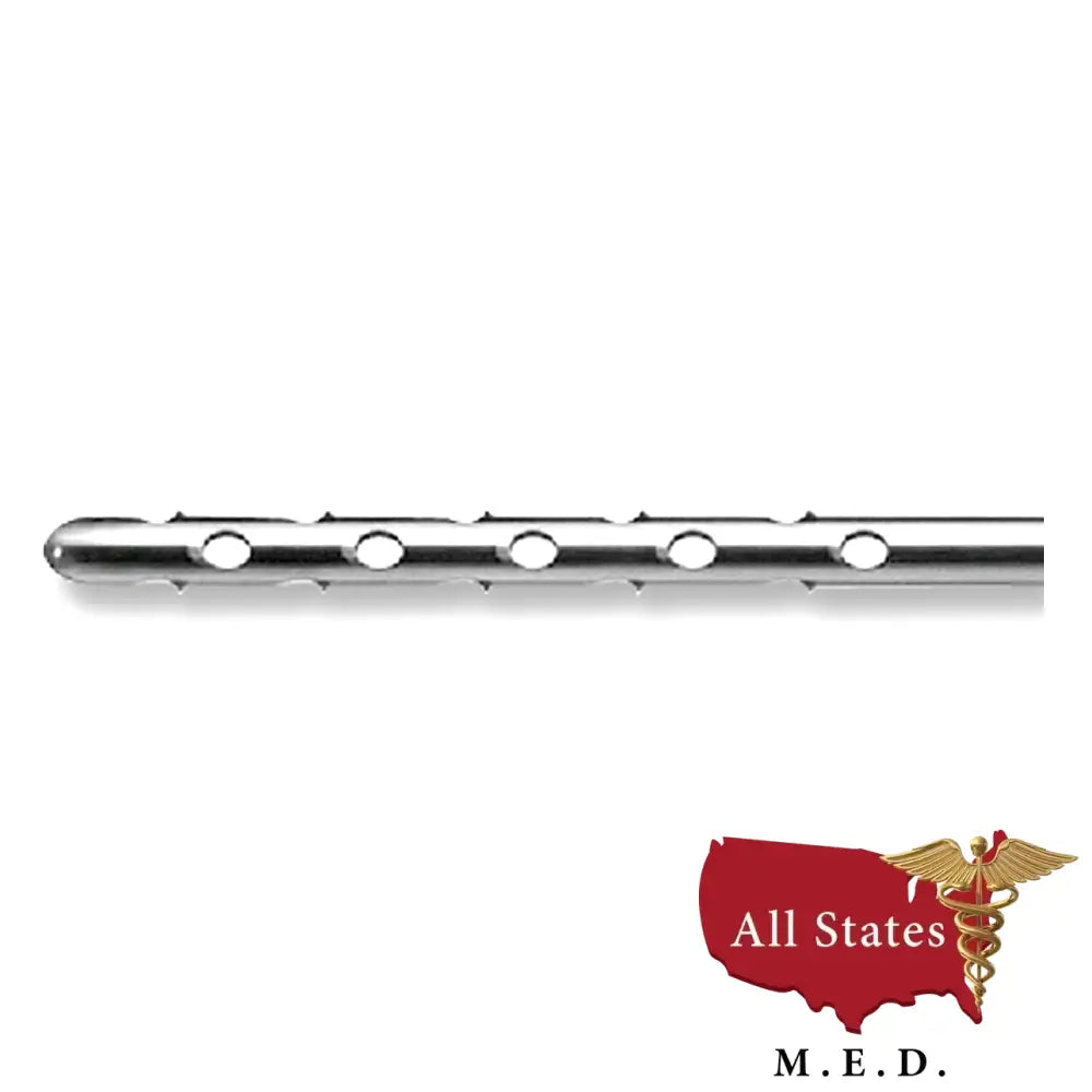 Aggressive Harvester Cannula Sharp On One End Stainless Steel Edition