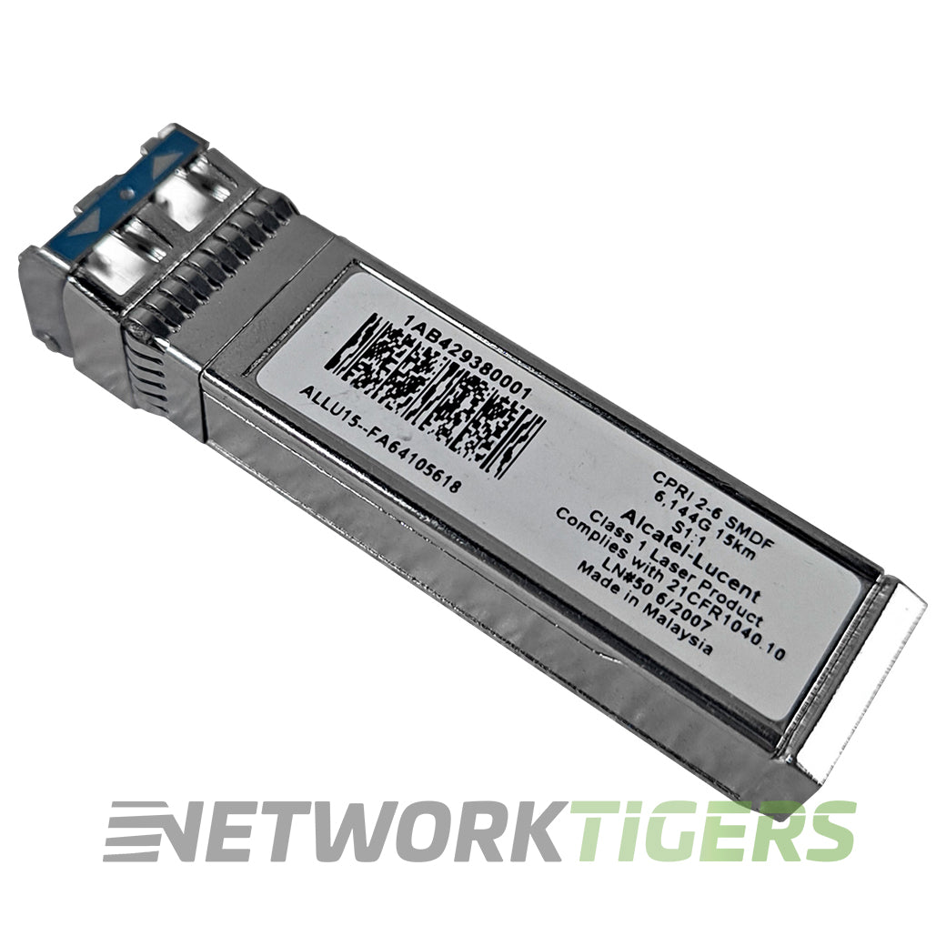 NEW Alcatel-Lucent Nokia 1AB429380001 6GB 15Km CPRI 2-6 SMDF SFP+ Transceiver