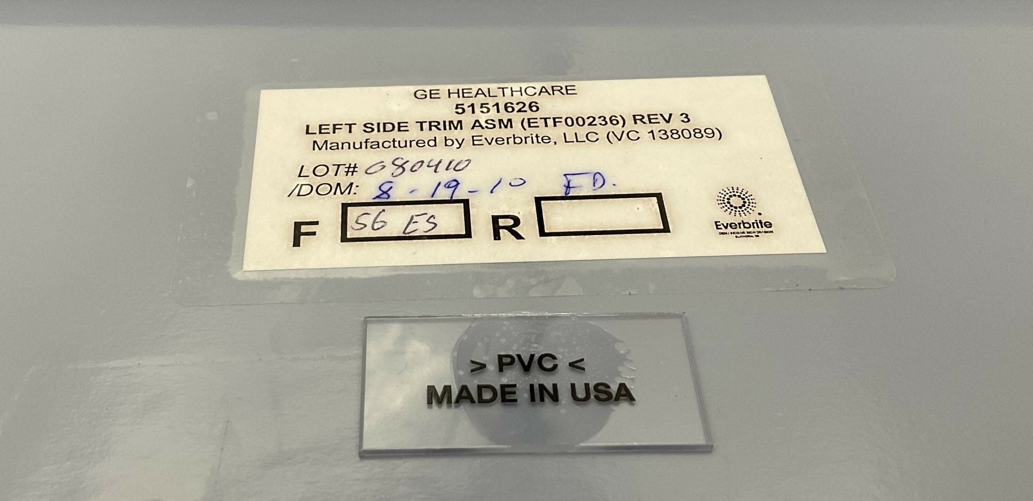 AMX 4D LEFT SIDE TRIM (5151626 REV 3) GE