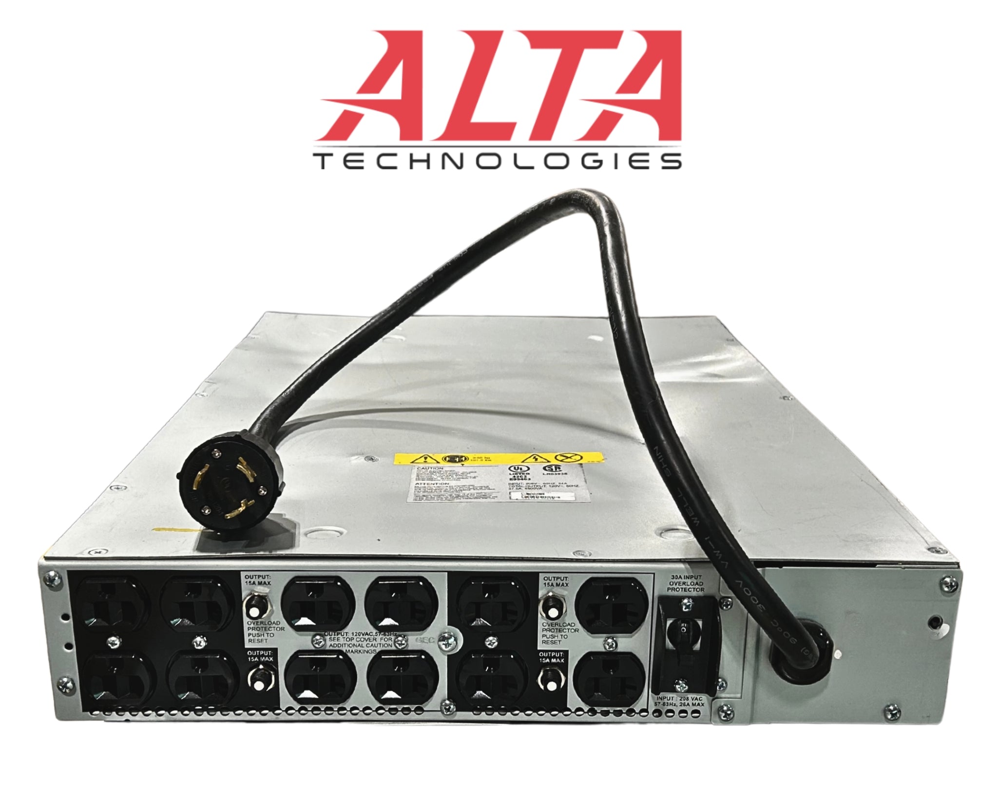 APC AP9626 STEP-DOWN TRANSFORMER RM 2U 208V
