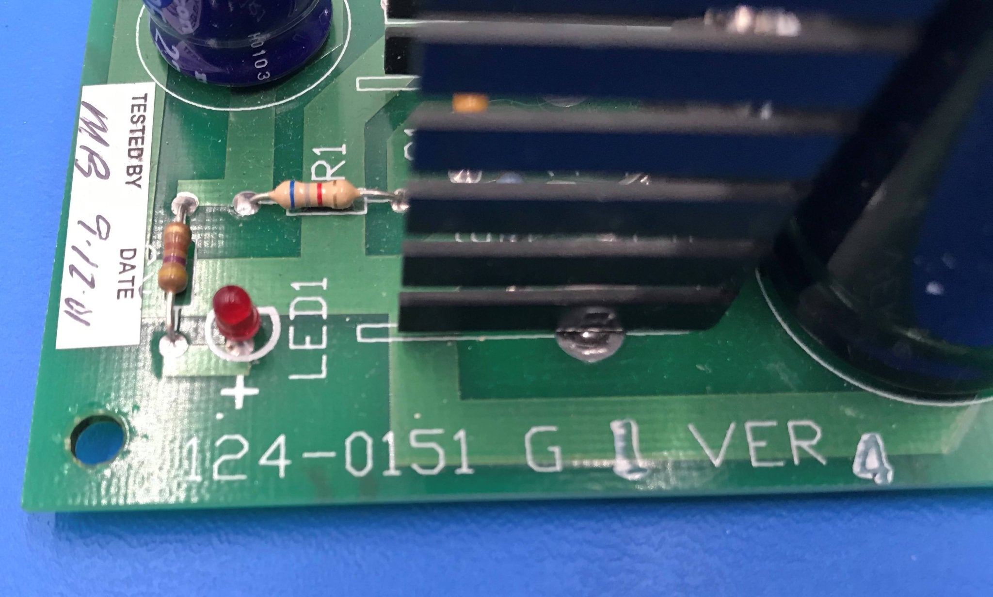 APR Power Supply PCB (124-0151 G1 Ver 4 Gendex