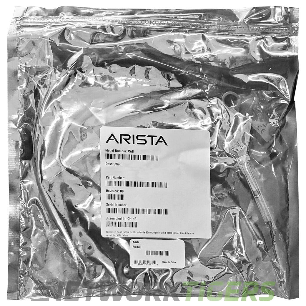 NEW Arista AOC-Q-Q-100G-3M 3m 100 Gigabit QSFP to QSFP Active Optical Cable