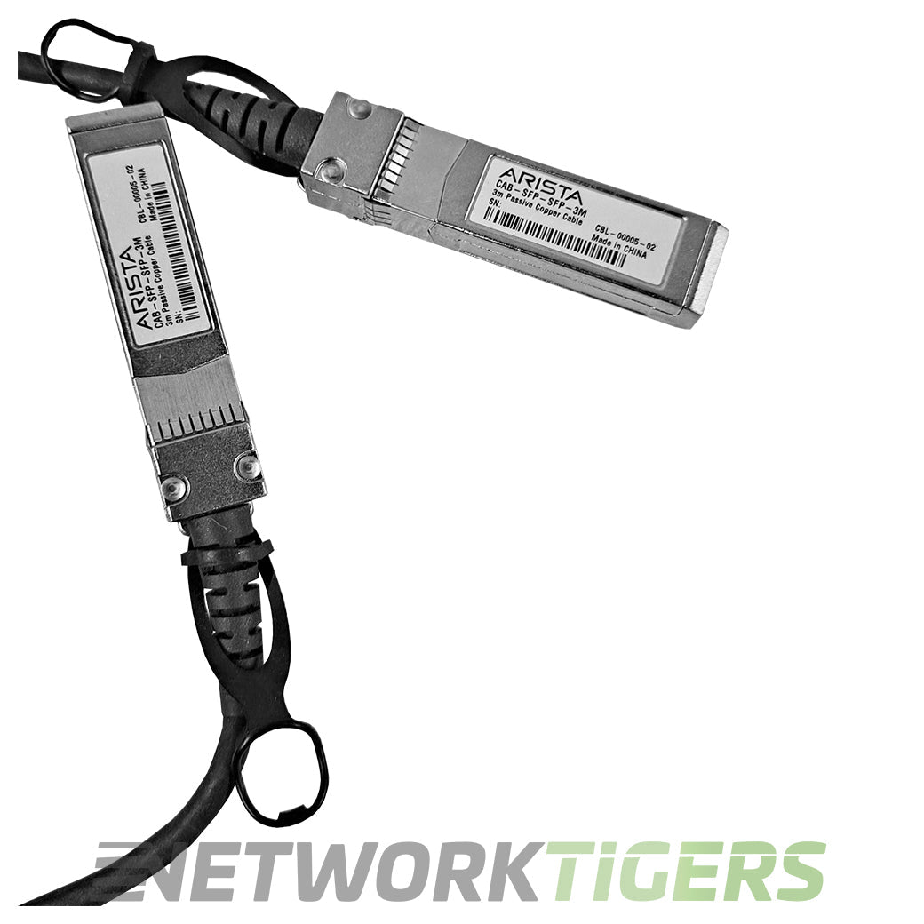 NEW Arista CAB-SFP-SFP-3M 3m 10GB SFP+ Direct Attach Copper Cable