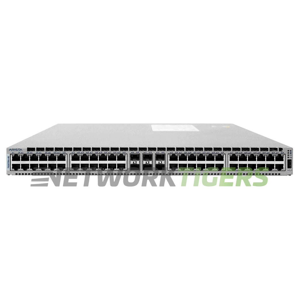 NEW Arista DCS-7020TR-48-R 48x 1GB RJ45 6x 10GB SFP+ B-F Airflow Switch
