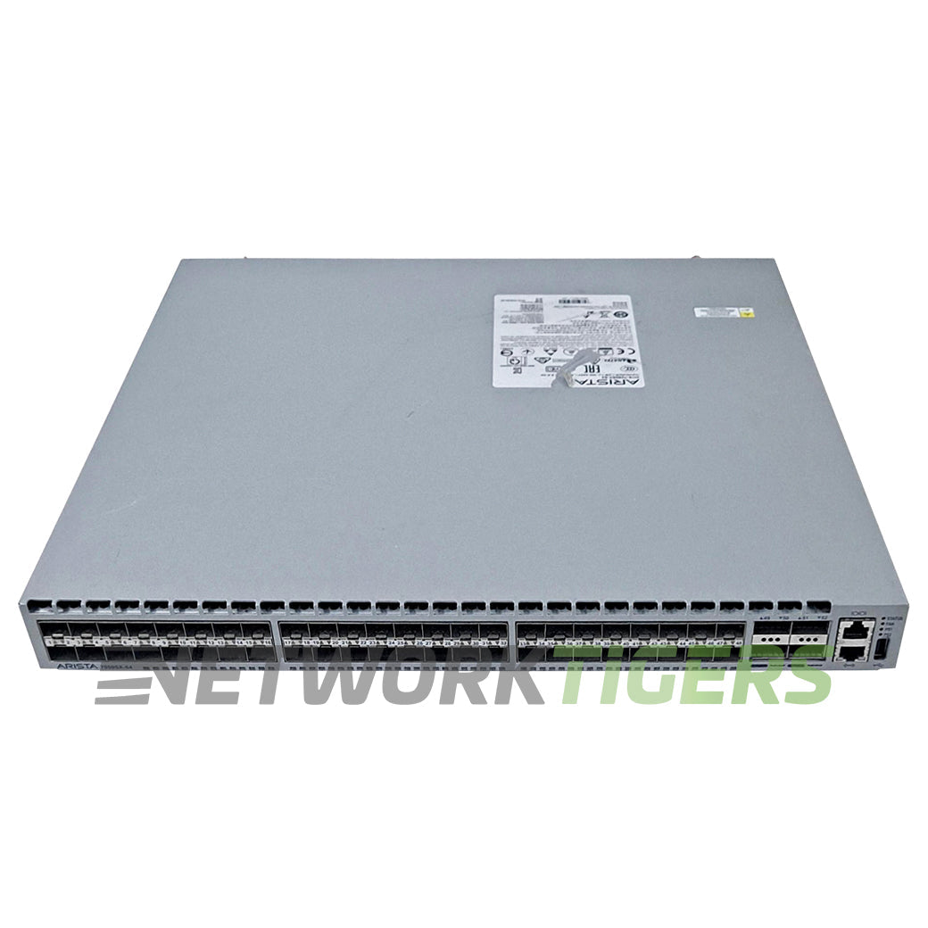 NEW Arista DCS-7050SX-64-F 48x 10GB SFP+ 4x 40GB QSFP+ Front-to-Back Air Switch