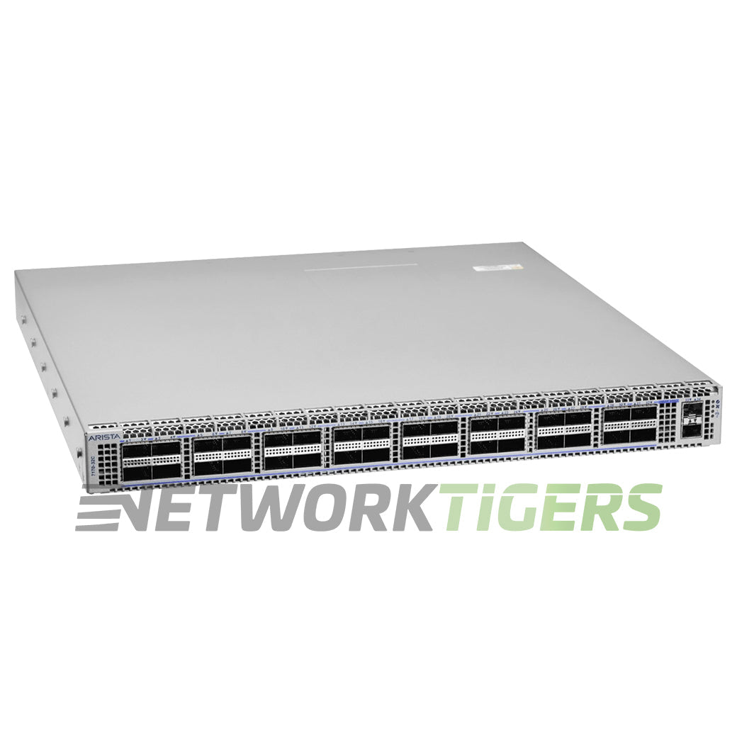 Arista DCS-7170-32C-F 32x 100GB QSFP28 2x 10GB SFP+ F-B Airflow Switch