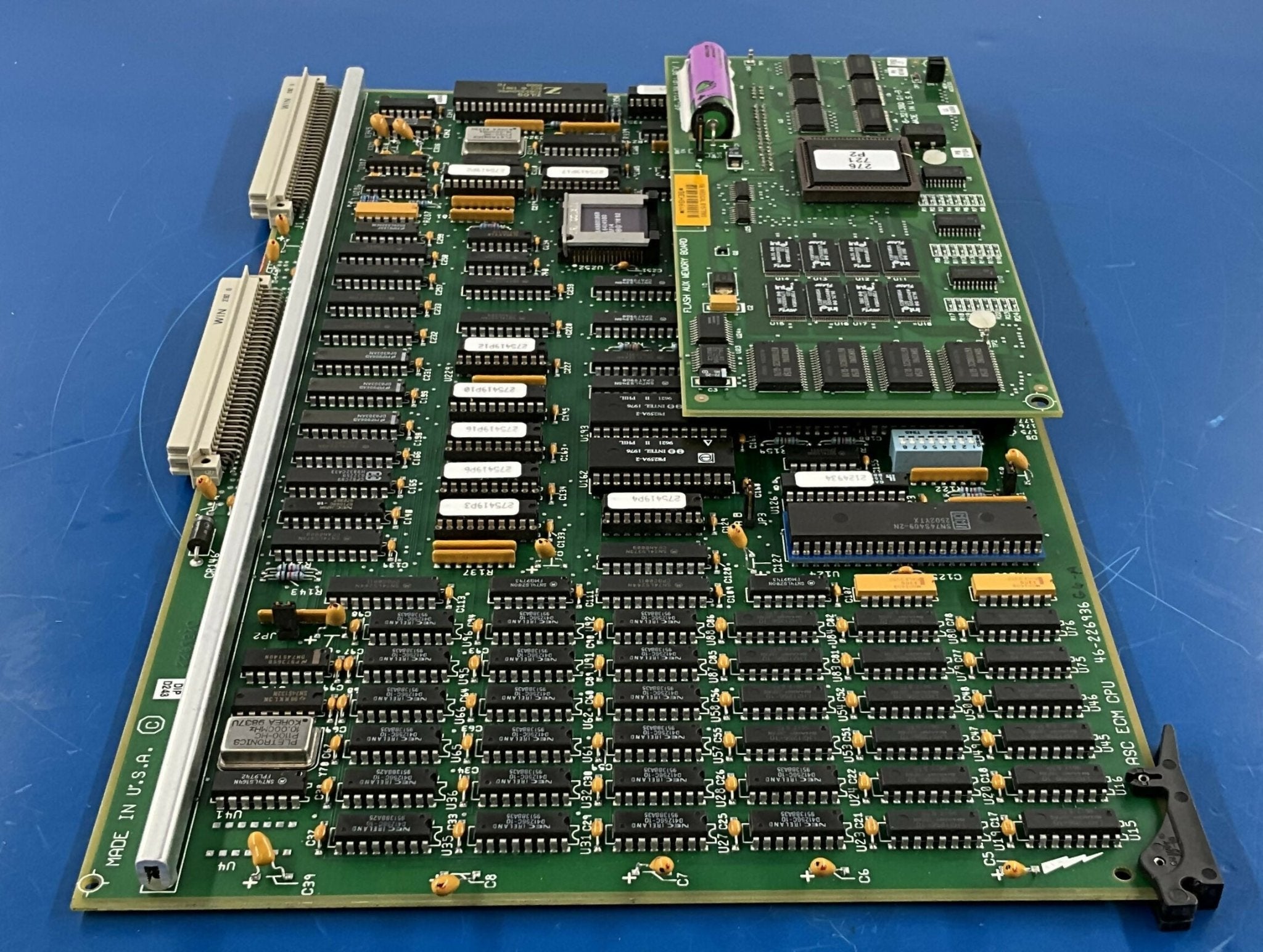 ASC ECM CPU Board W/Flash AUX Memory (46-226936G6-A/46-321380G1-B) GE