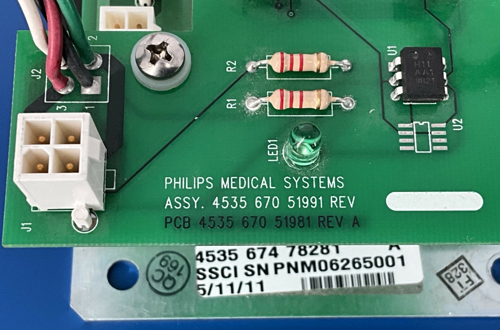ASM MOTOR CONTROL W/MMI PCB W/E-STOP SENSOR (453567478281 PHILIPS
