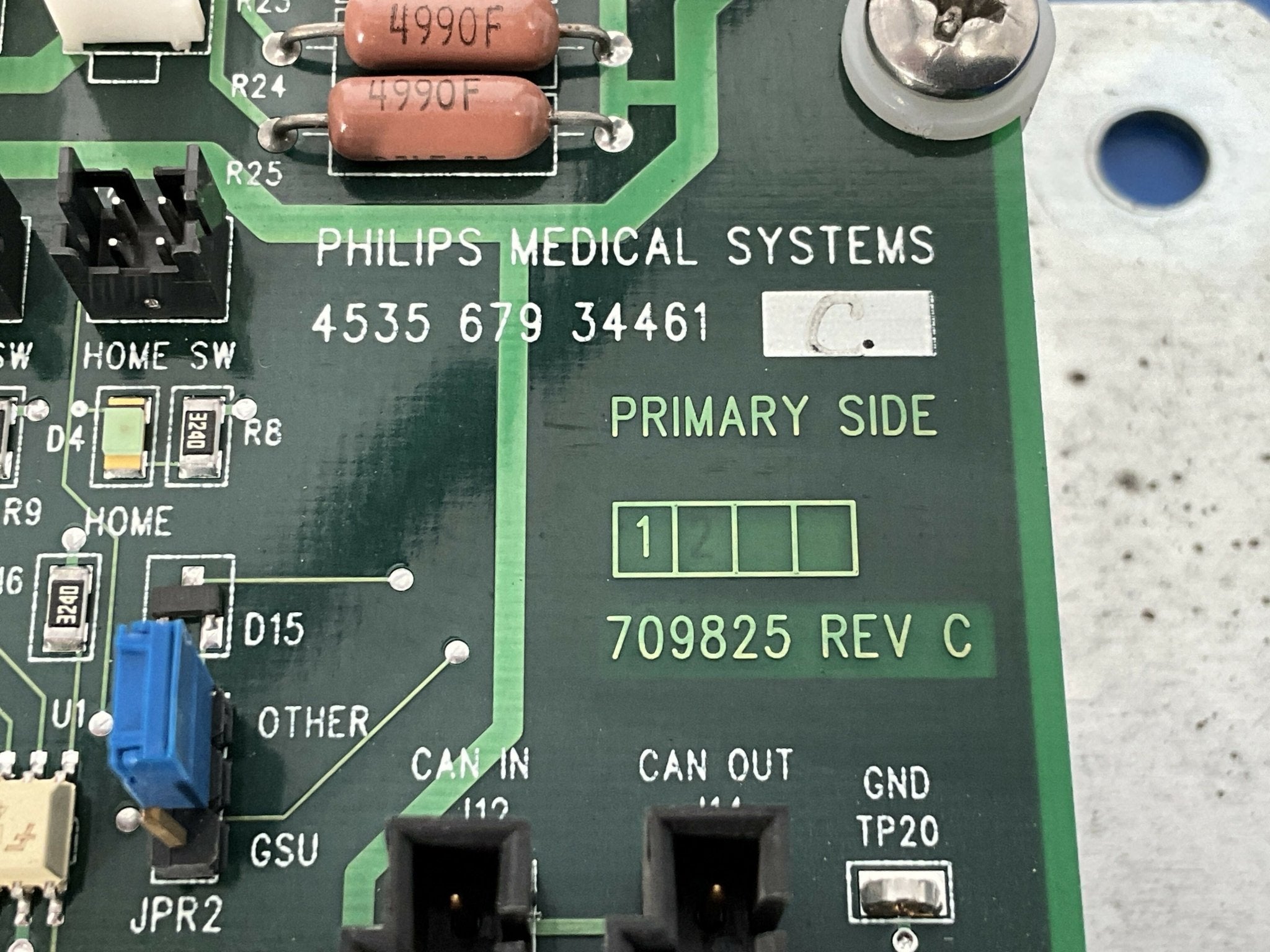 ASM MOTOR CONTROL W/MMI PCB W/E-STOP SENSOR (453567478281 PHILIPS