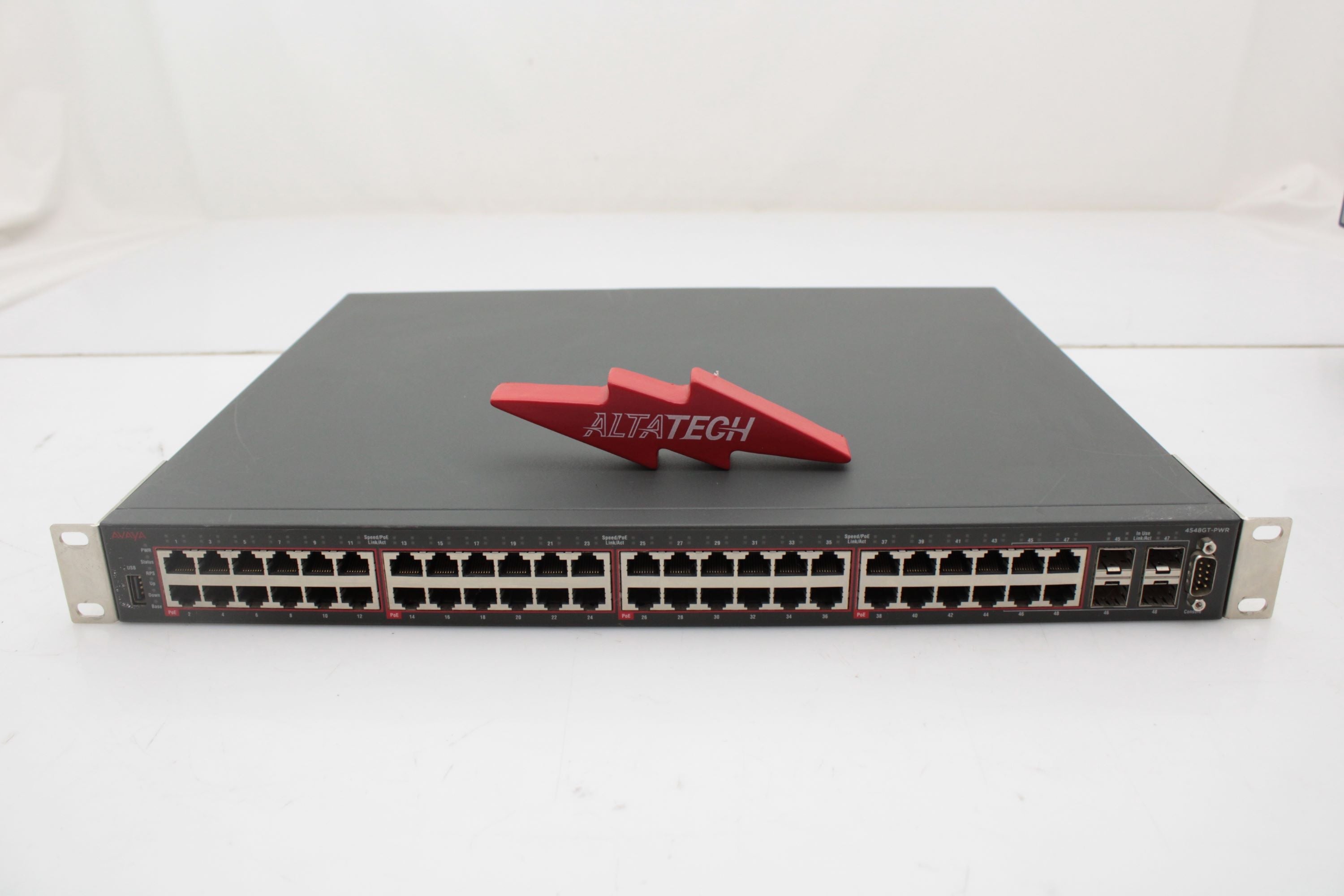 Avaya 4548GT-PWR Avaya Nortel 4548GT-PWR 48 Port PoE Ethernet Gigabit