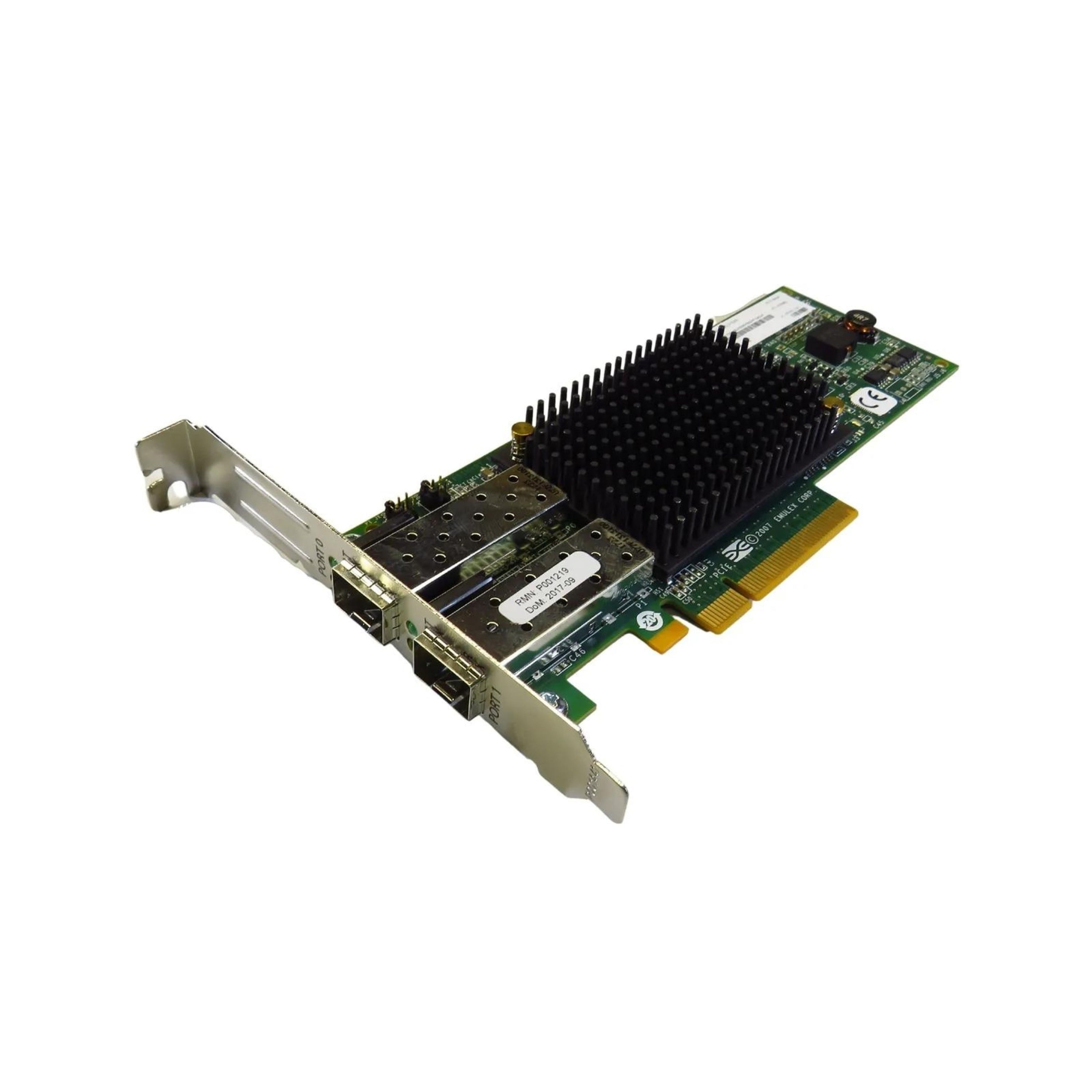 Lenovo 00E0806 577D LPE12002 2 Port 8Gbps FC PCIe HBA Host Bus Adapter (Refurbished)