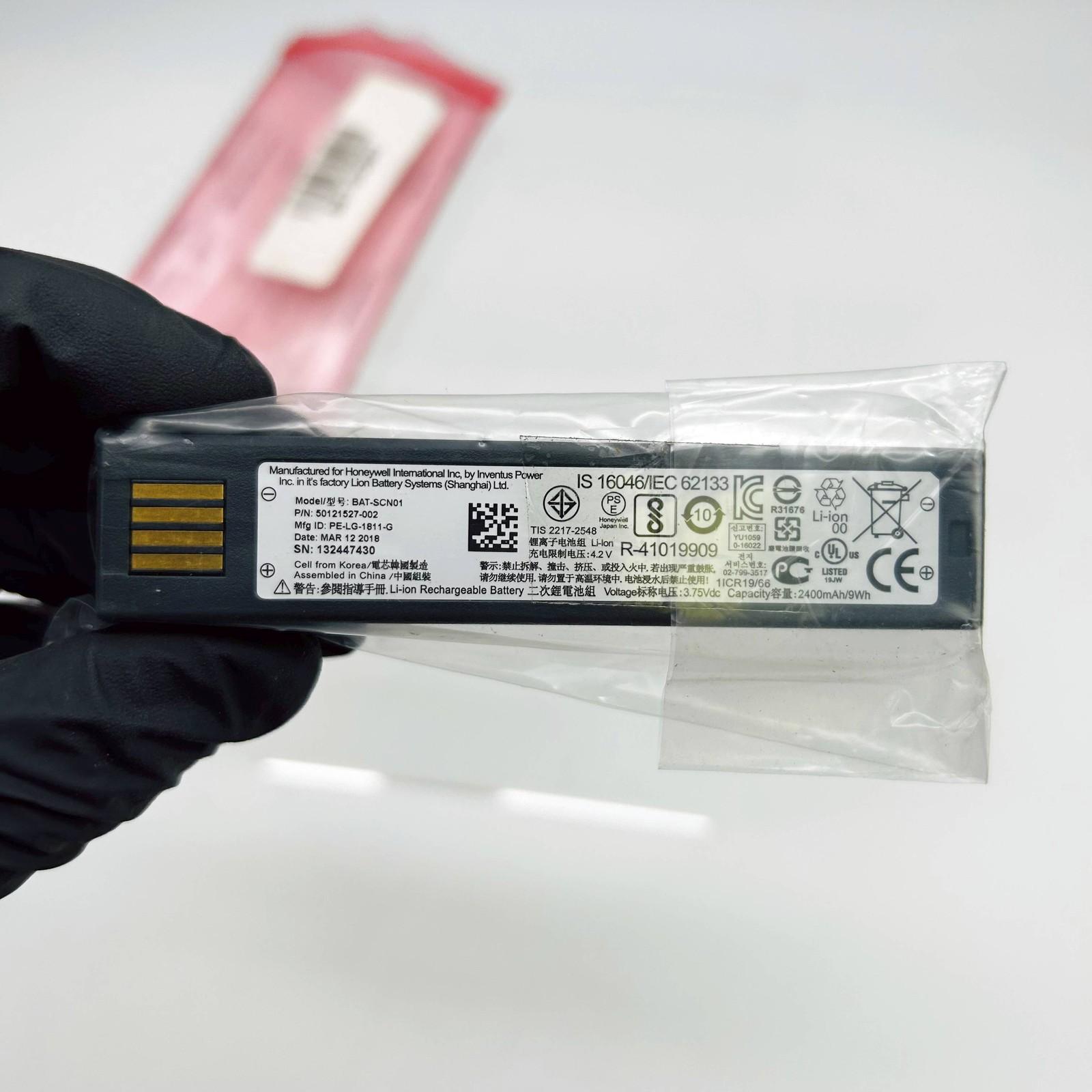 Honeywell BAT-SCN01 Rechargeable Lithium-ion Battery Pack PN 50121527-002