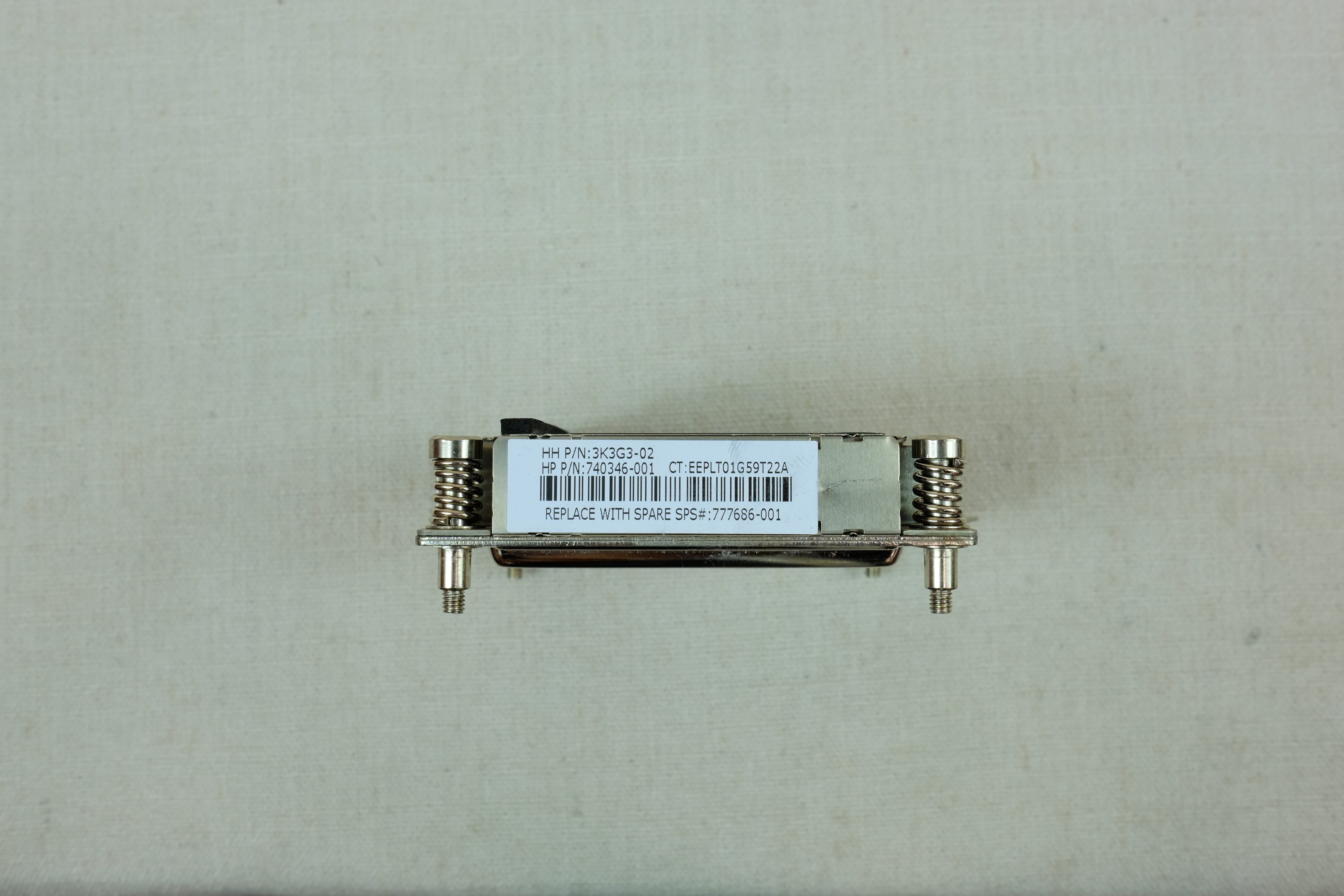 HP 777686-001 Proliant BL460c BL660c G9 CPU2 Heatsink Assembly