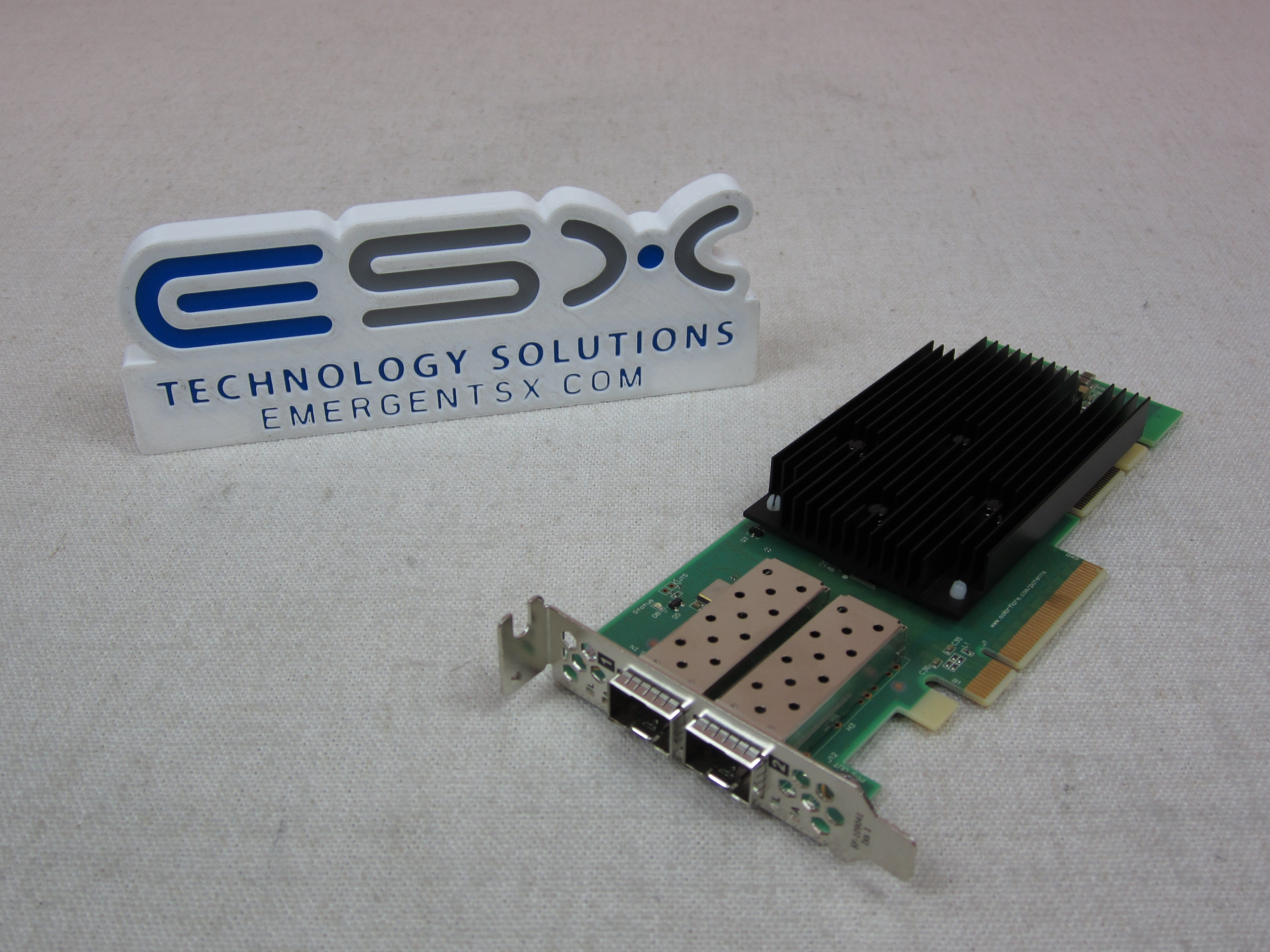Solarflare SF20-050321 XtremeScale Dual Port 25Gb/s SFP28 Network Adapter LP