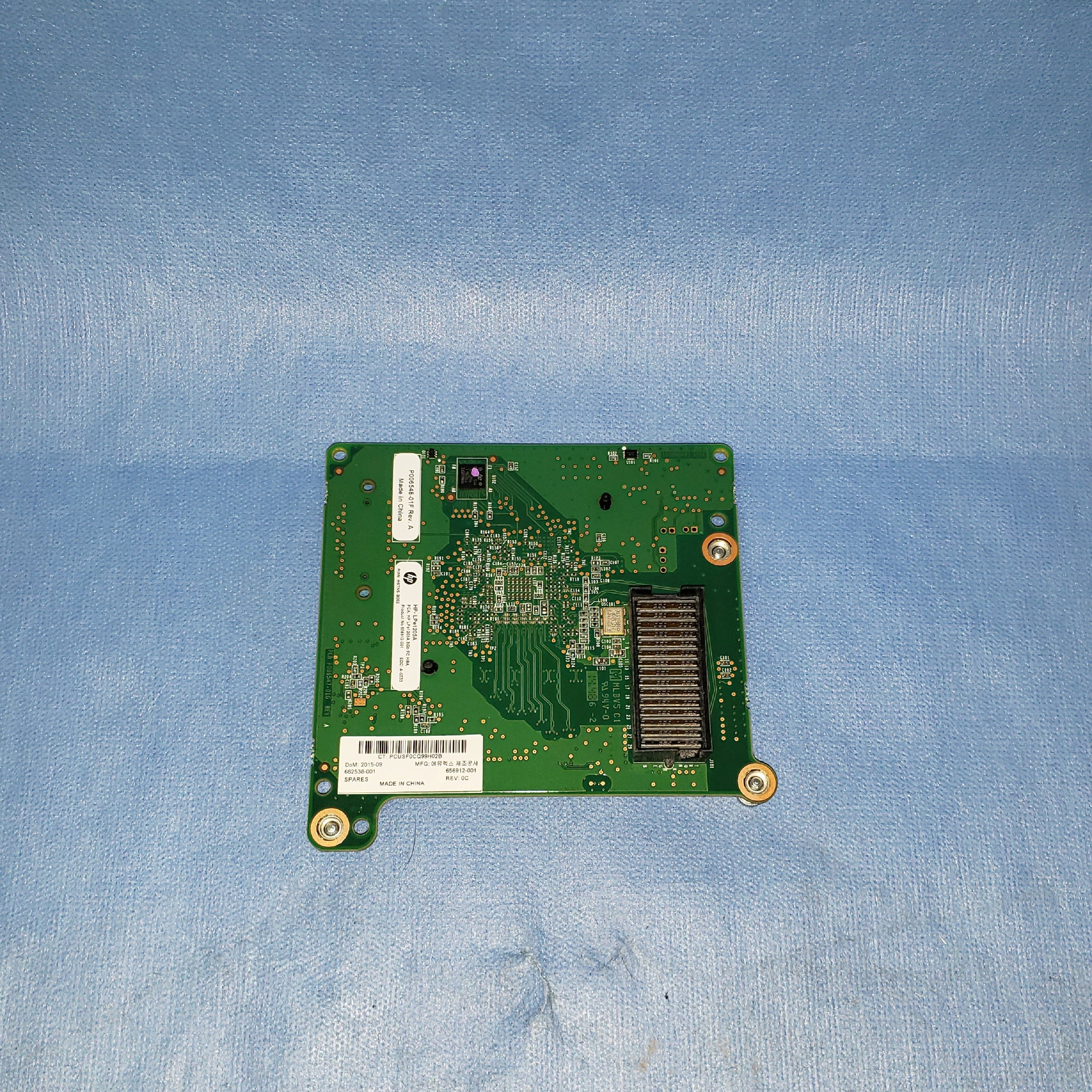 HP 656912-001 Emulex LPE1205A 8Gb/s Fibre Channel FC Mezzanine HBA 659818-B21
