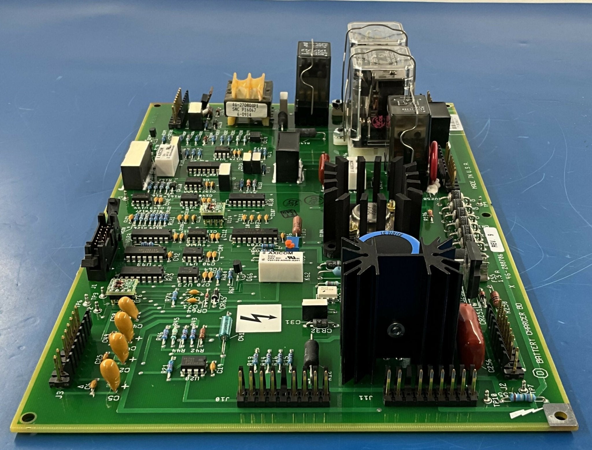 BATTERY CHARGER BOARD NEW (46-288786 G2 REV-9 GE