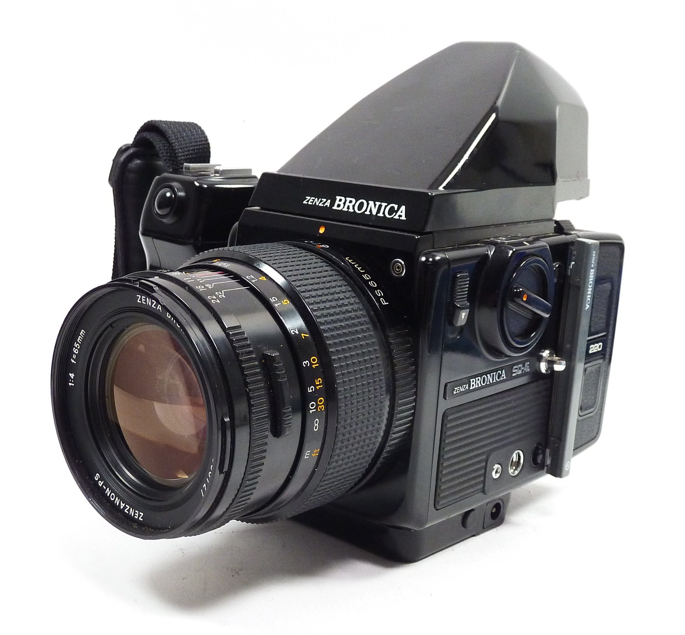 Bronica SQ-A with PS 65mm f4 Lens Drive and 220 Back