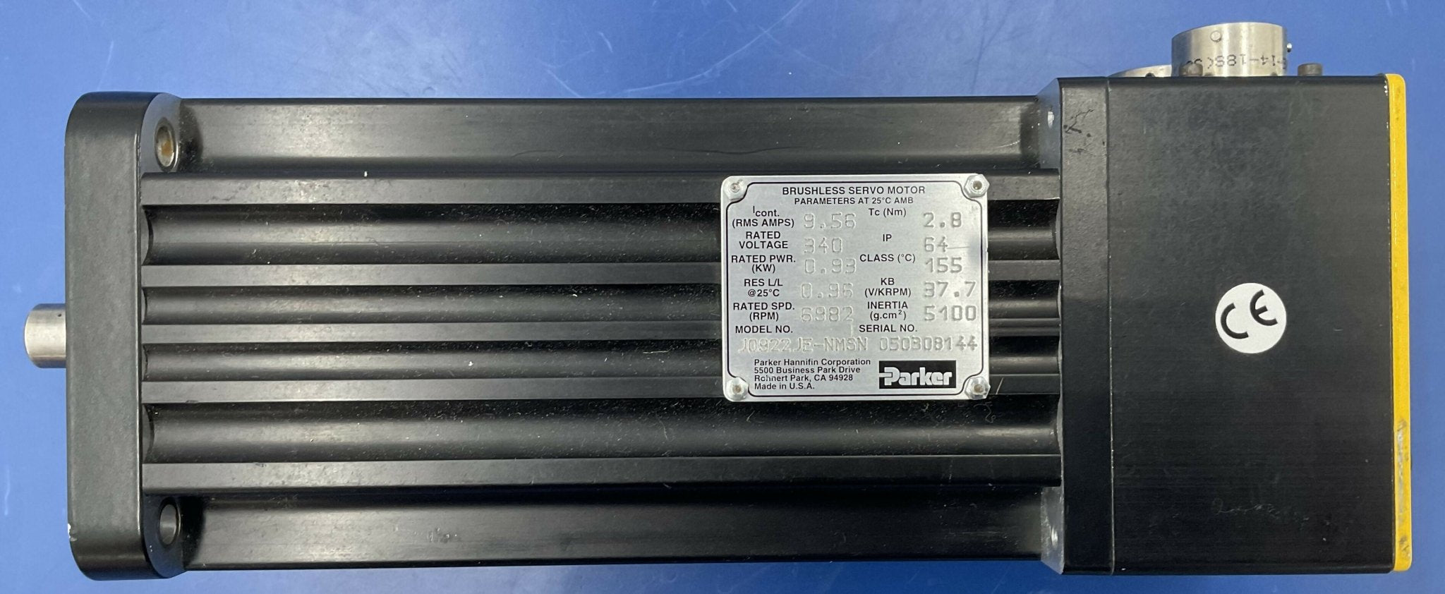 BRUSHLESS SERVO MOTOR (J0922JE-NMSN SIEMENS/PARKER