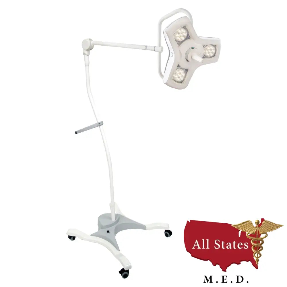 Burton Medical AIM® HI LED Exam Light ALED100 Floor Stand BRAND NEW