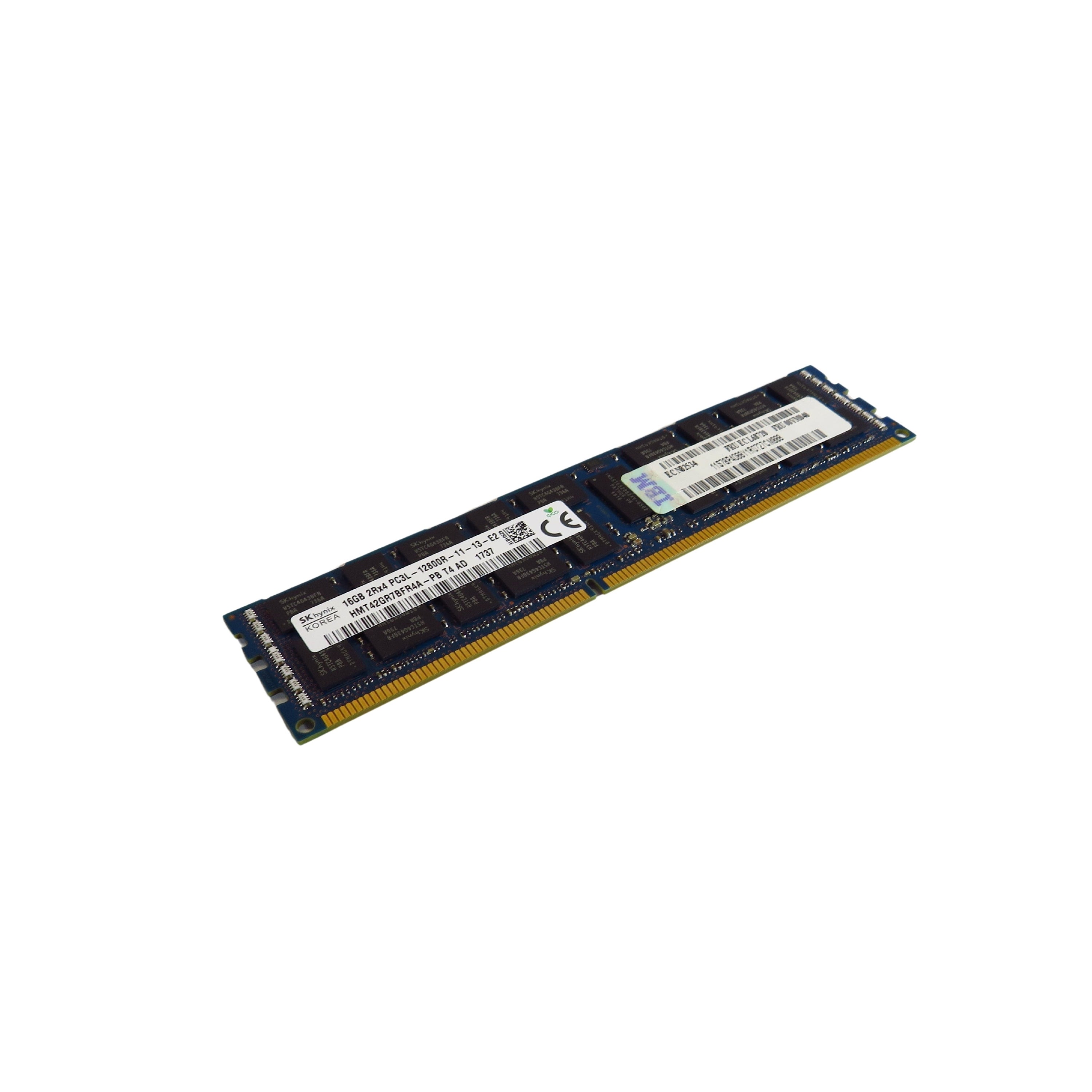 Hynix HMT42GR7BFR4A-PB 16GB 2Rx4 PC3L-12800R 1600MHz DDR3 ECC Server Memory (Refurbished)