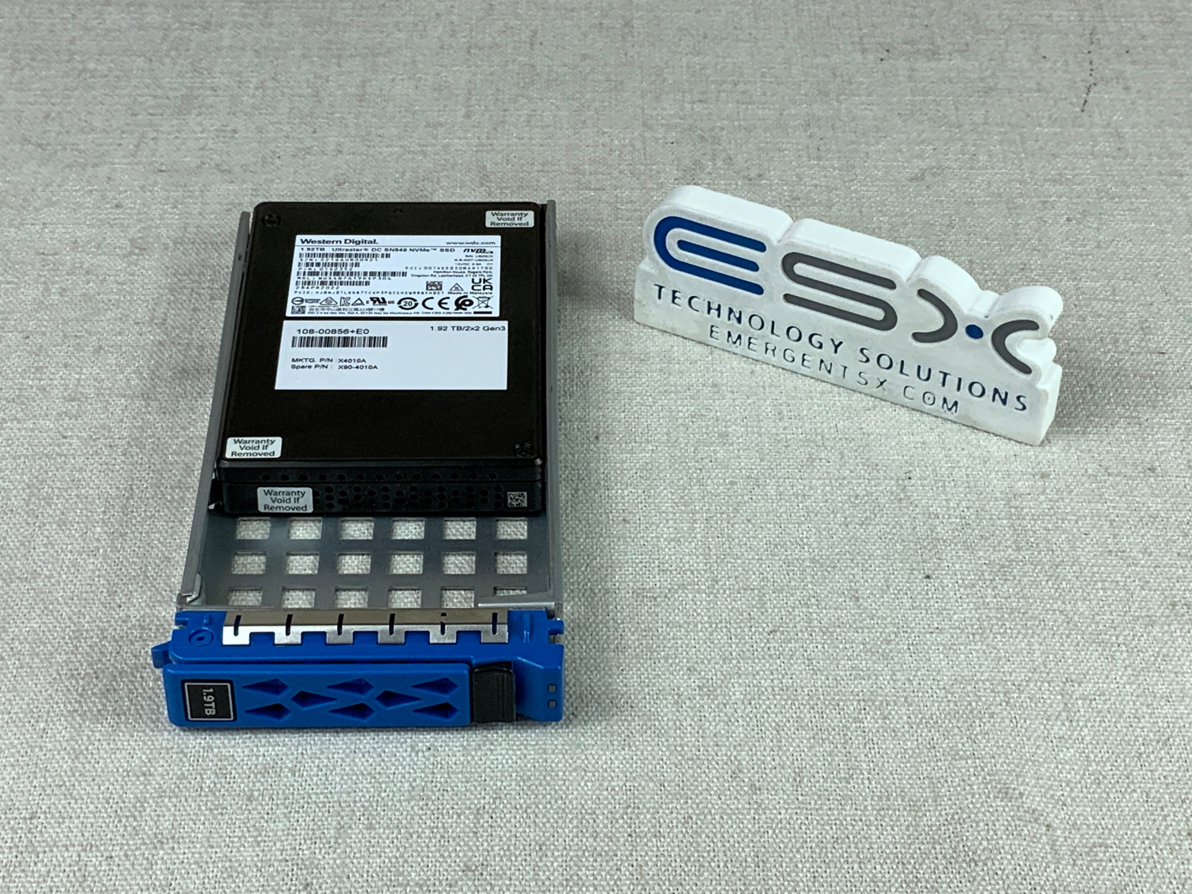 NetApp X4010A - 2.5" 1.9TB NVMe SSD - PN: 0TS2352 | 100% Health