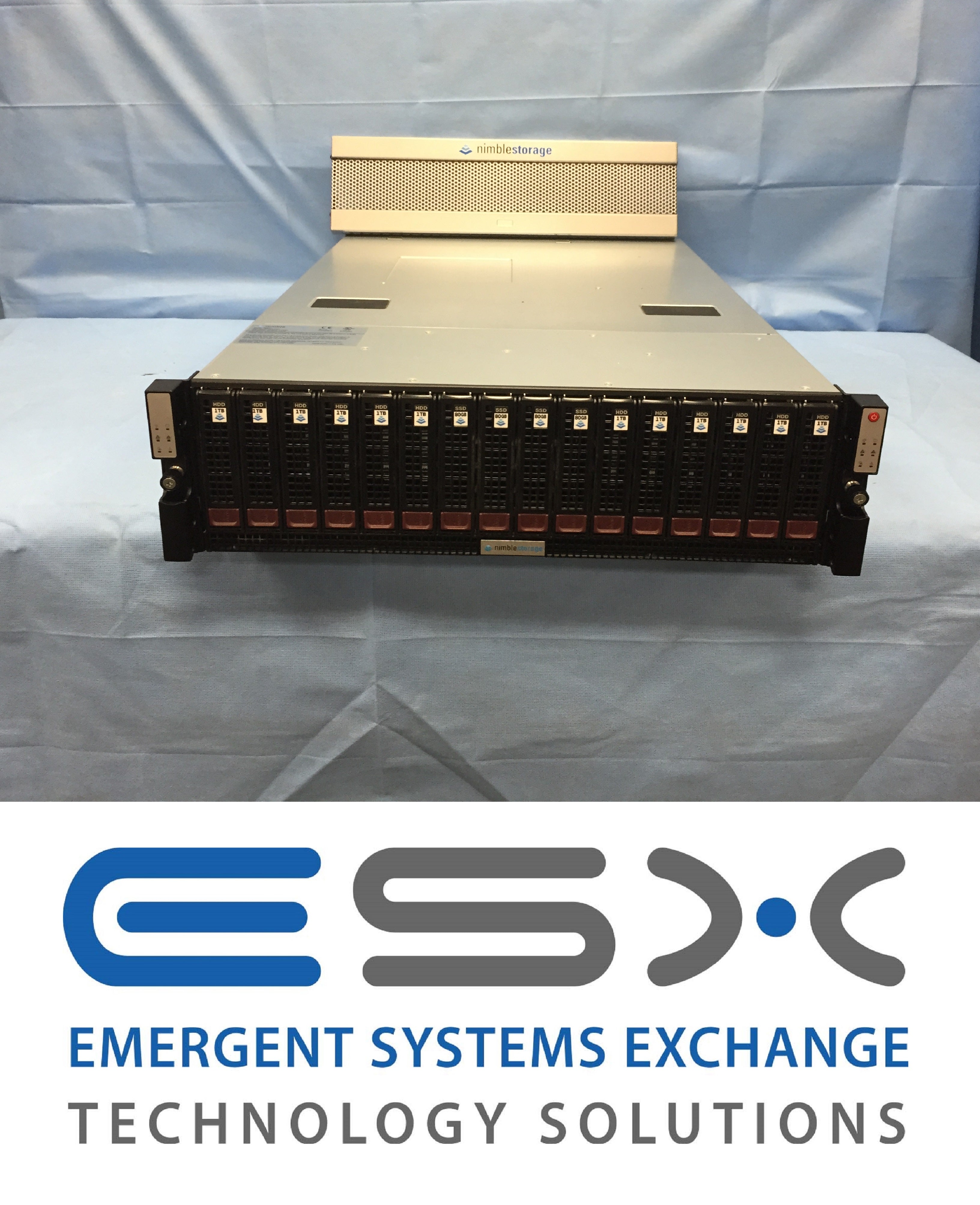 Nimble Storage CS300 - 12 x 2TB, 4 x 800GB SSD, and 10Gbe ports - We Buy Nimble