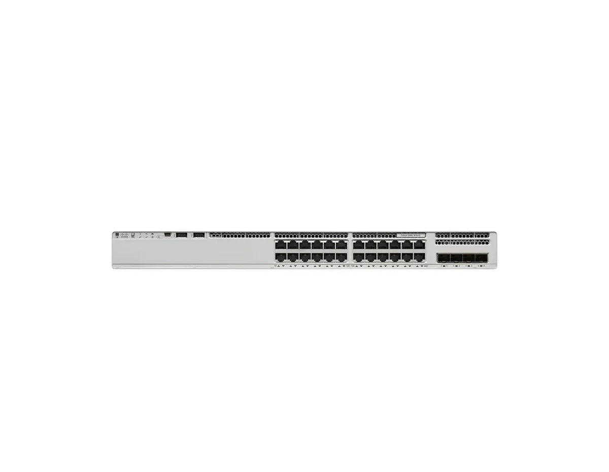 Cisco Catalyst C9200L-24PXG-4X-E 24-Port mGig PoE+ Switch (8xmGig, 4x10G SFP+), Network Essentials