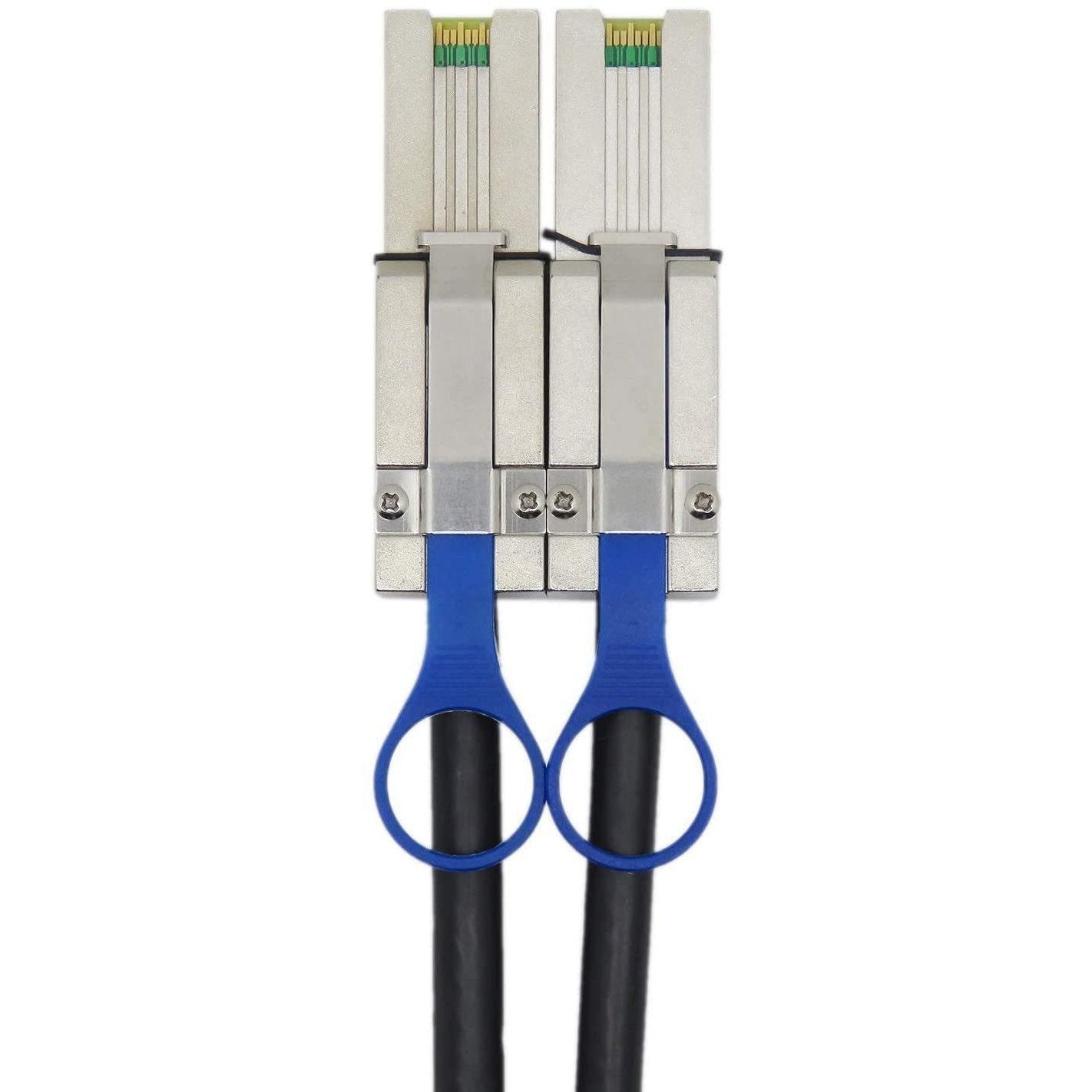 CableDeconn Mini SAS26P SFF-8088 to SFF-8088 External Cable Attached SCSI (2M, 8088 to 8088