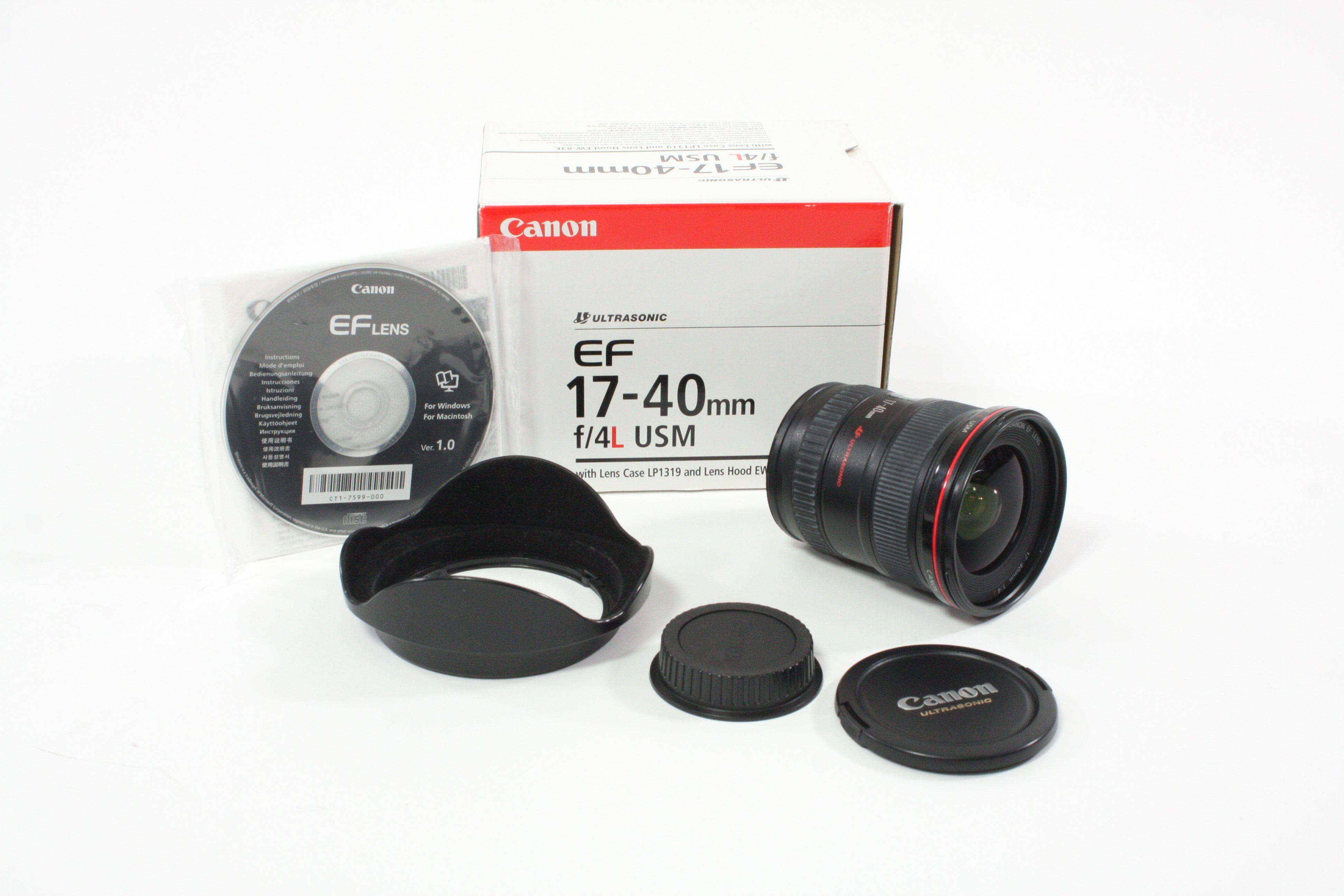 Canon 17-40 f/4 L USM Lens for Canon EF Mount