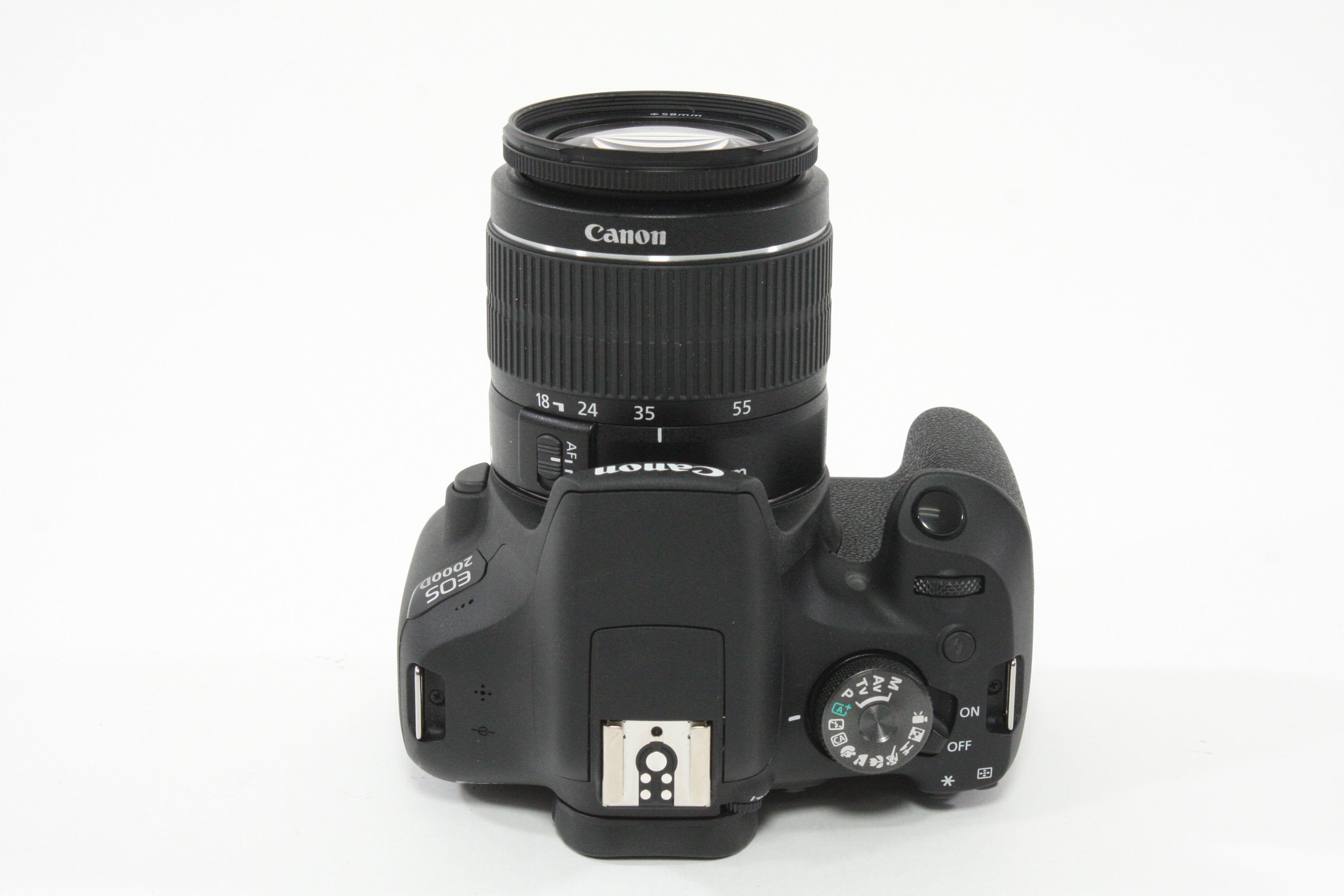 Canon 2000D (Rebel T7) w/ EF-S 18-55mm f/3.5-5.6 III - Shutter Count 204