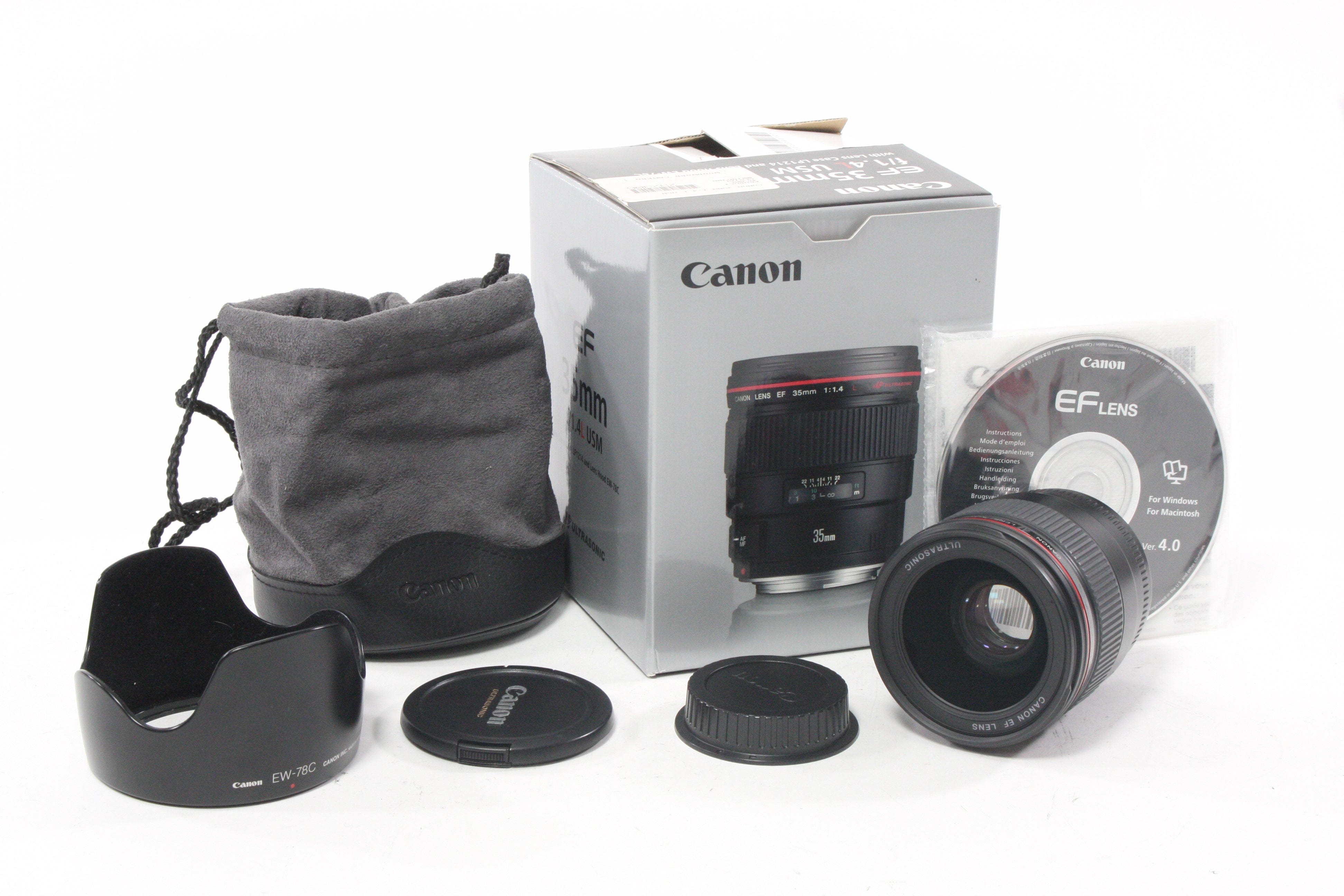 Canon 35mm 1.4 L EF USM Lens for Canon EF Mount