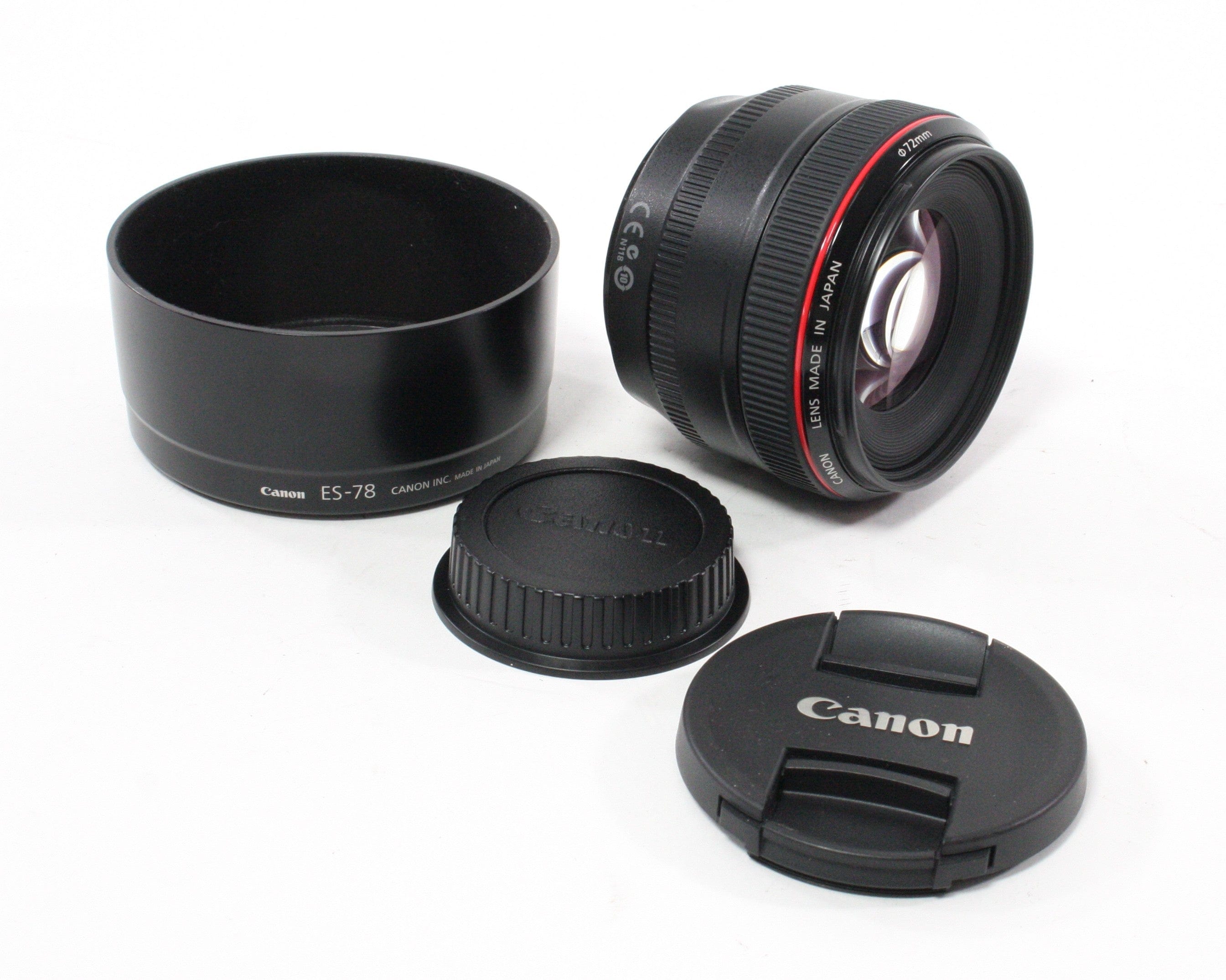 Canon 50mm f/1.2L USM Lens for Canon EF Mount
