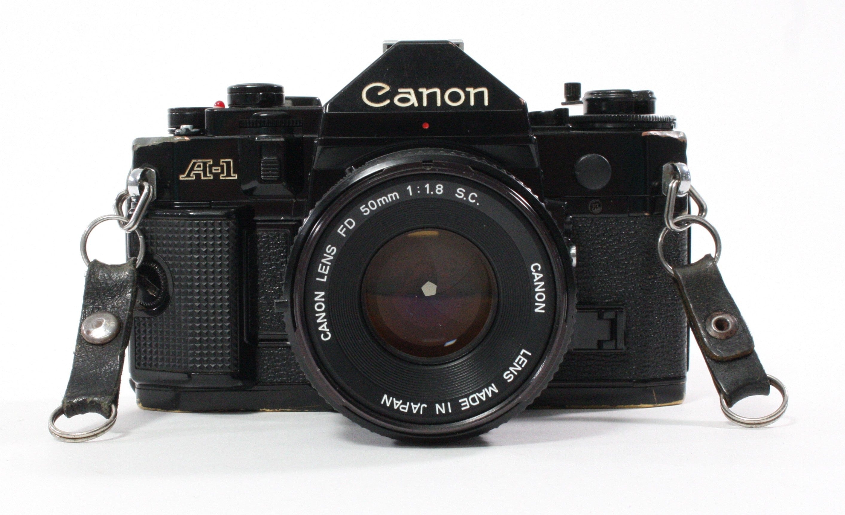 Canon A-1 35mm Camera with 50mm f/1.8 S.C Lens