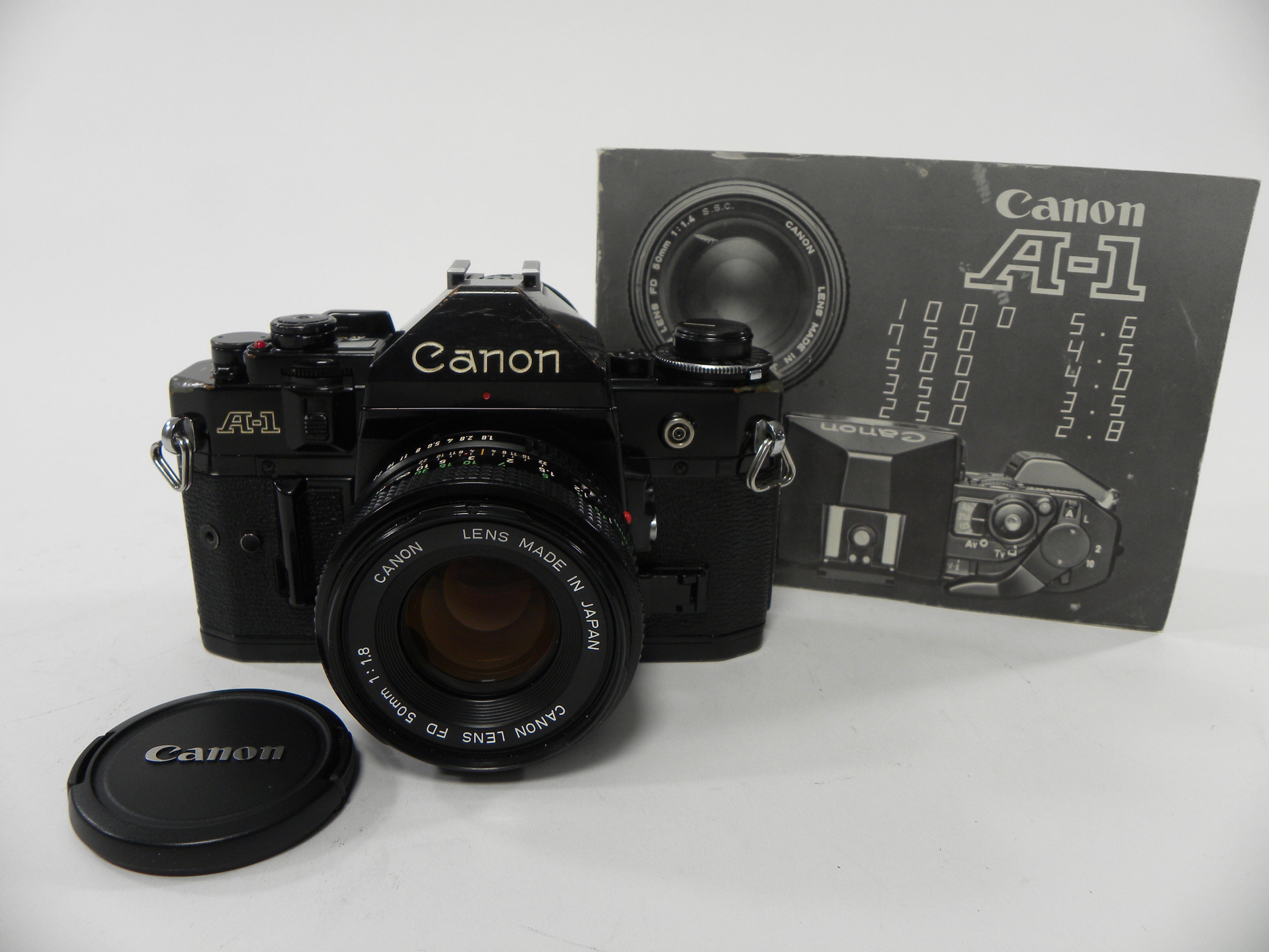 Canon A-1 35mm SLR w/FD 50mm f1.8
