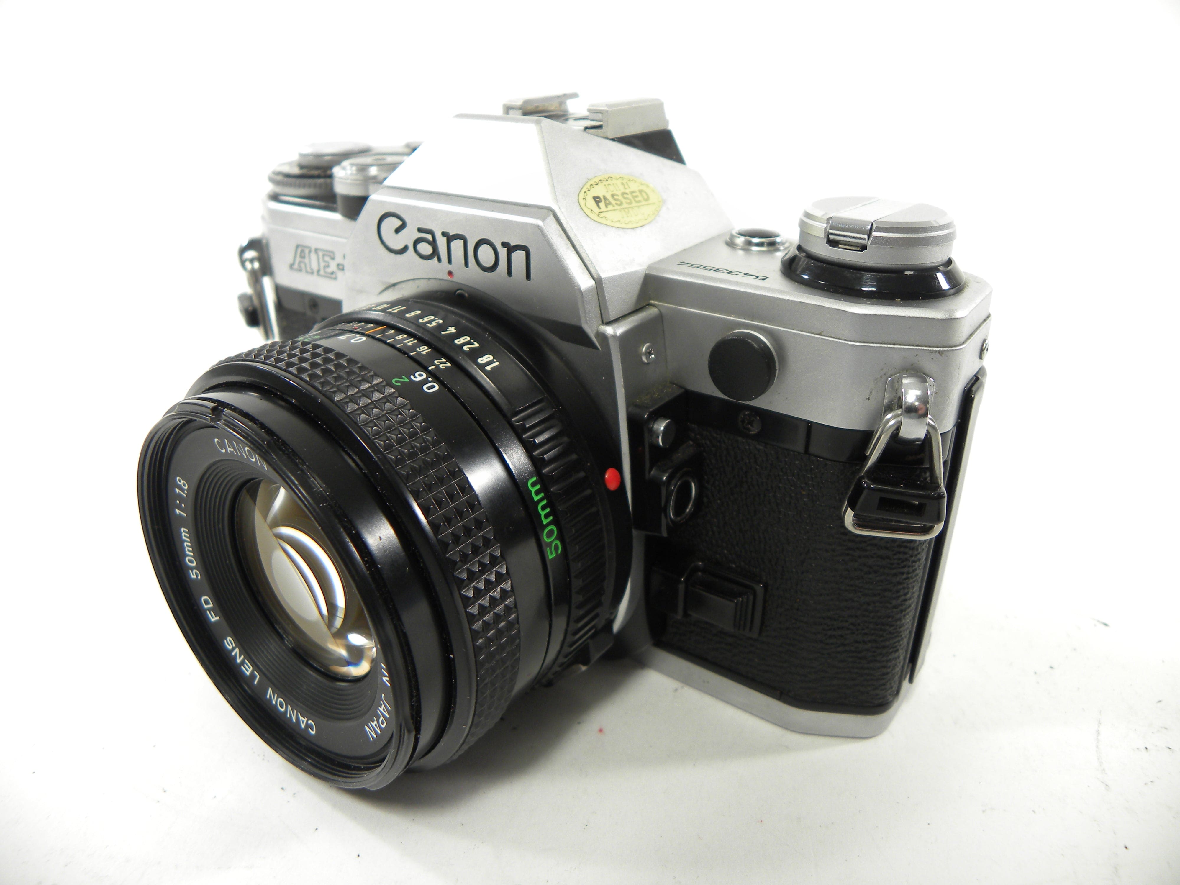 Canon AE-1 35mm SLR Camera w/50mm f1.8