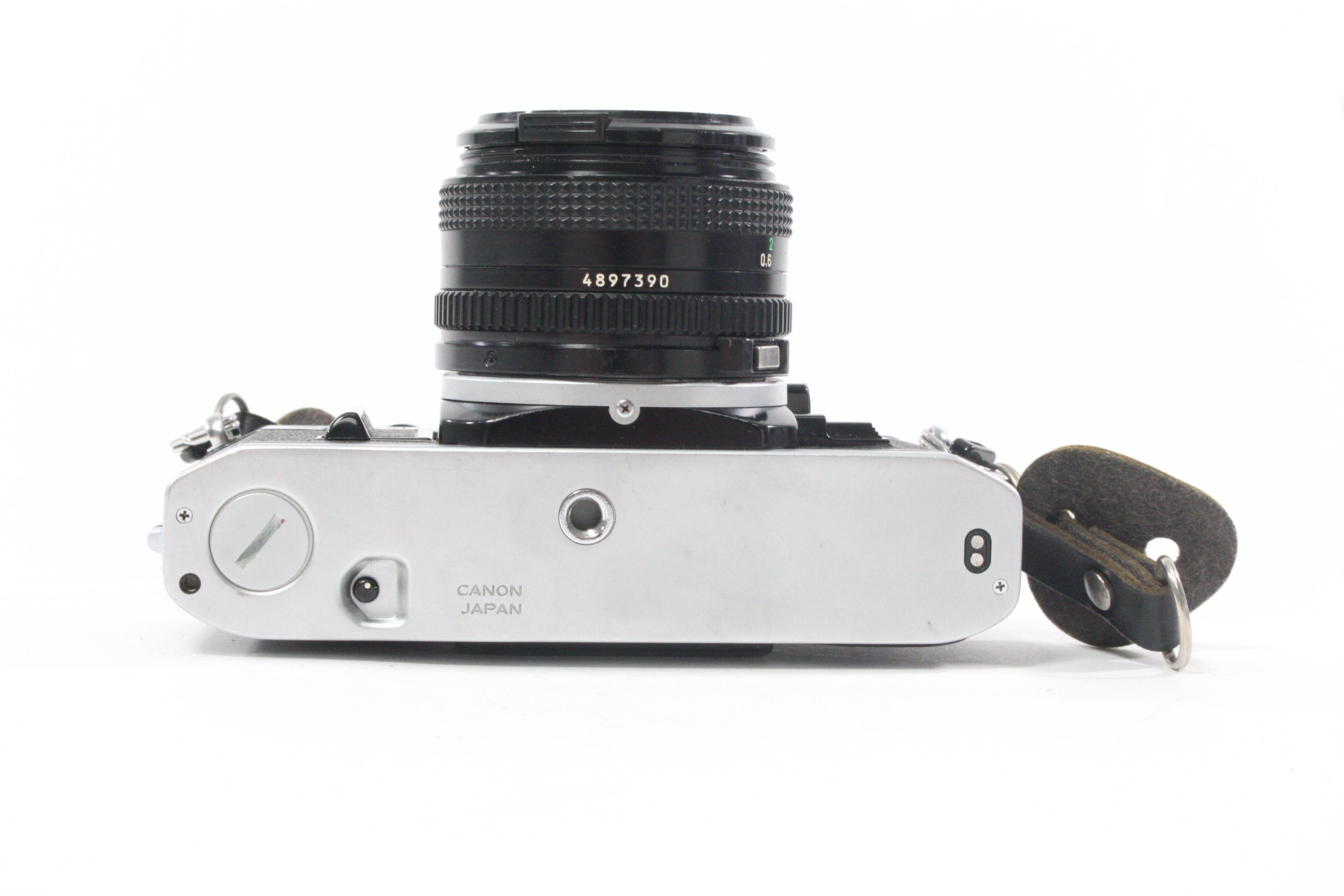 Canon AE-1 35mm SLR Camera with 50mm f/1.8 Lens