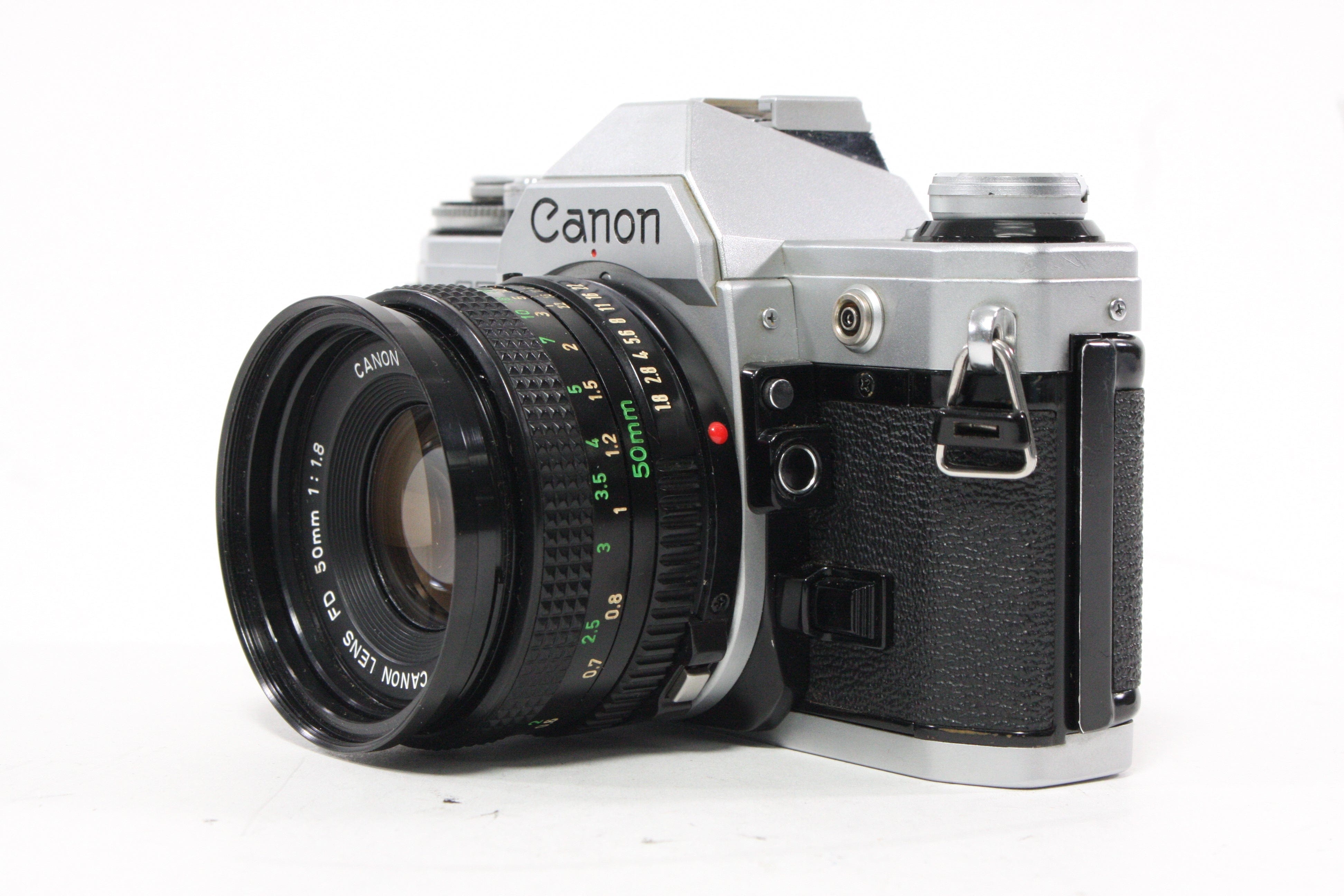 Canon AE-1 35mm SLR Camera with 50mm f/1.8 Lens