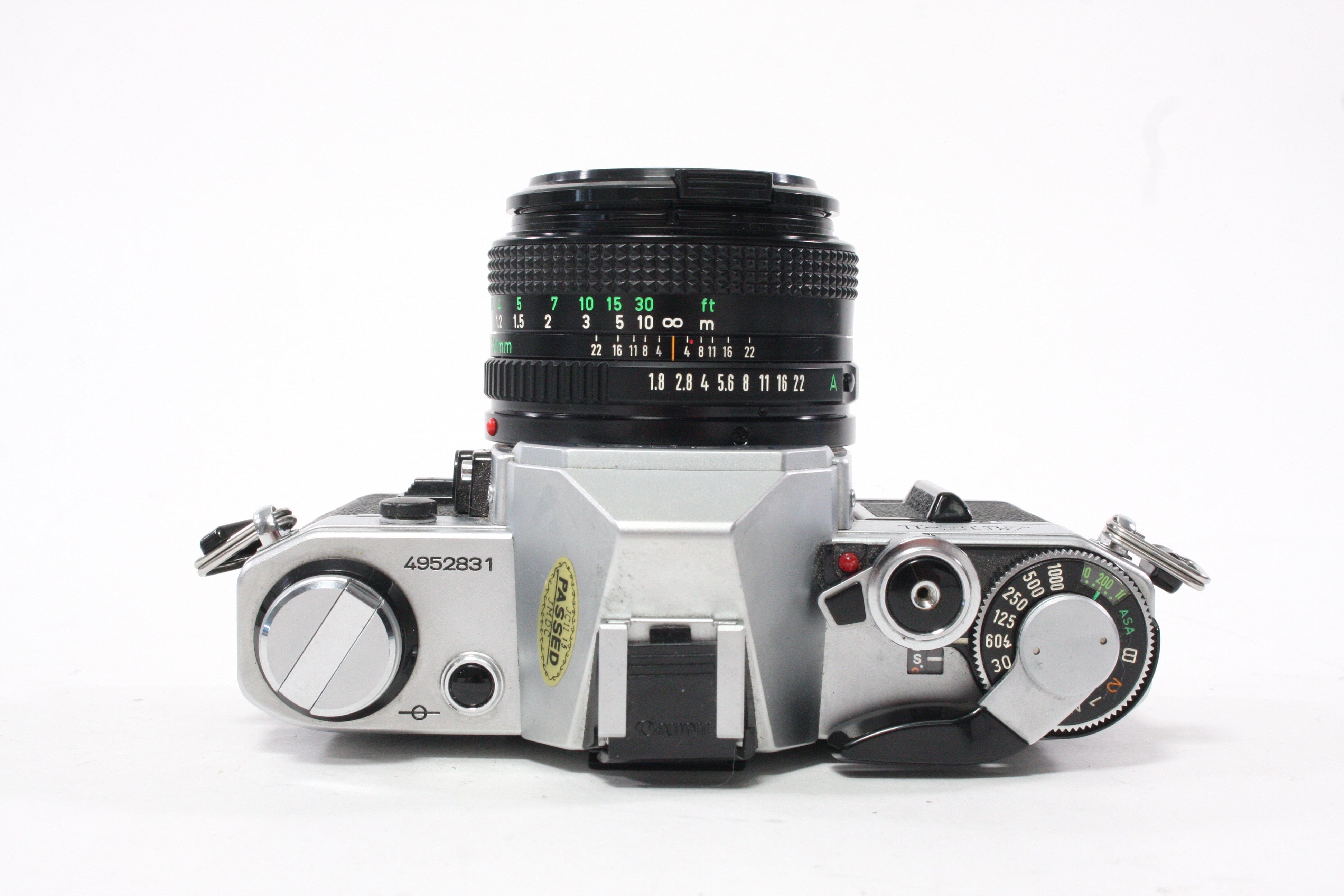 Canon AE-1 35mm SLR Camera with 50mm f/1.8 Lens