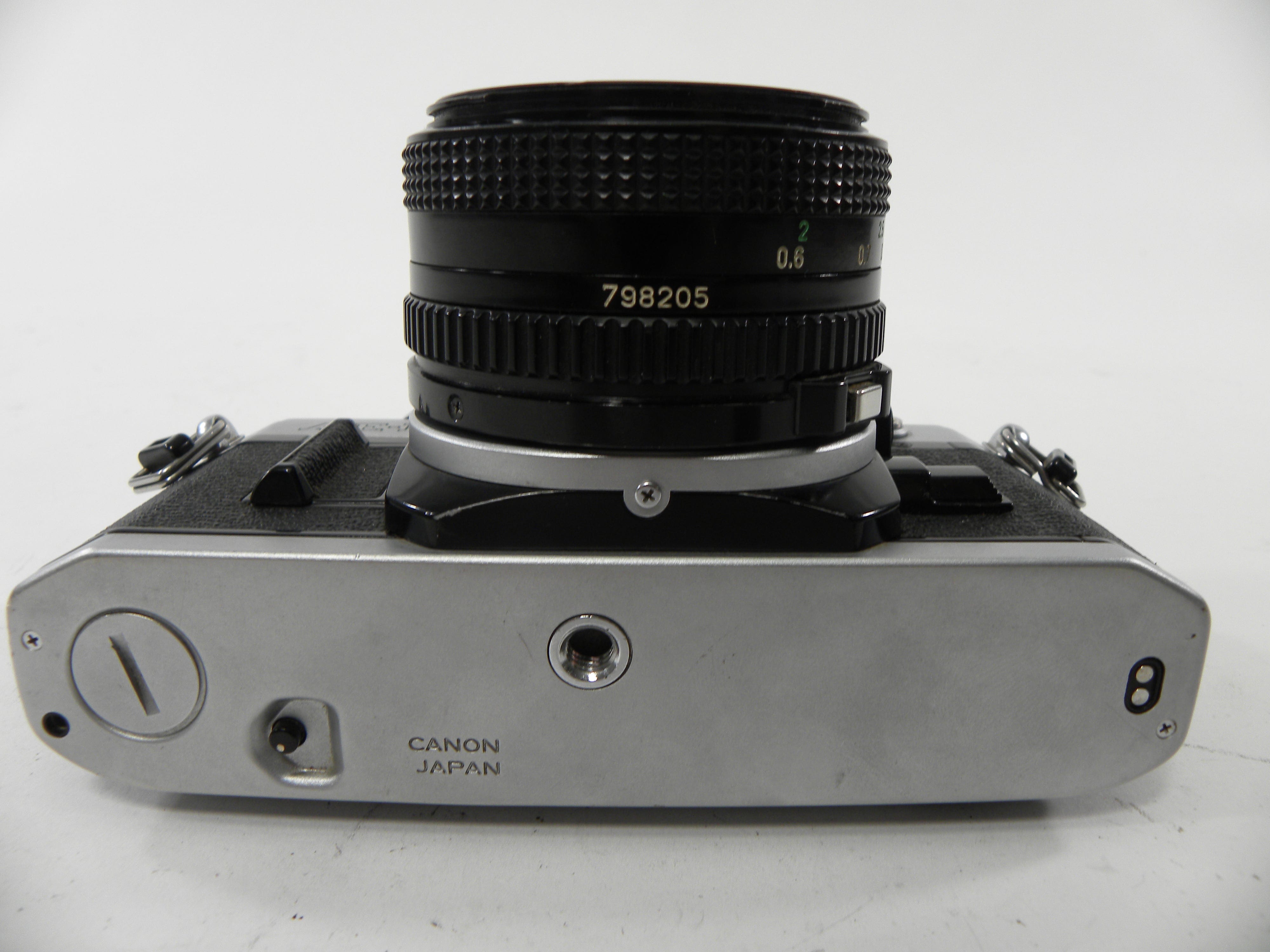 Canon AE-1 35mm SLR w/50mm f1.8