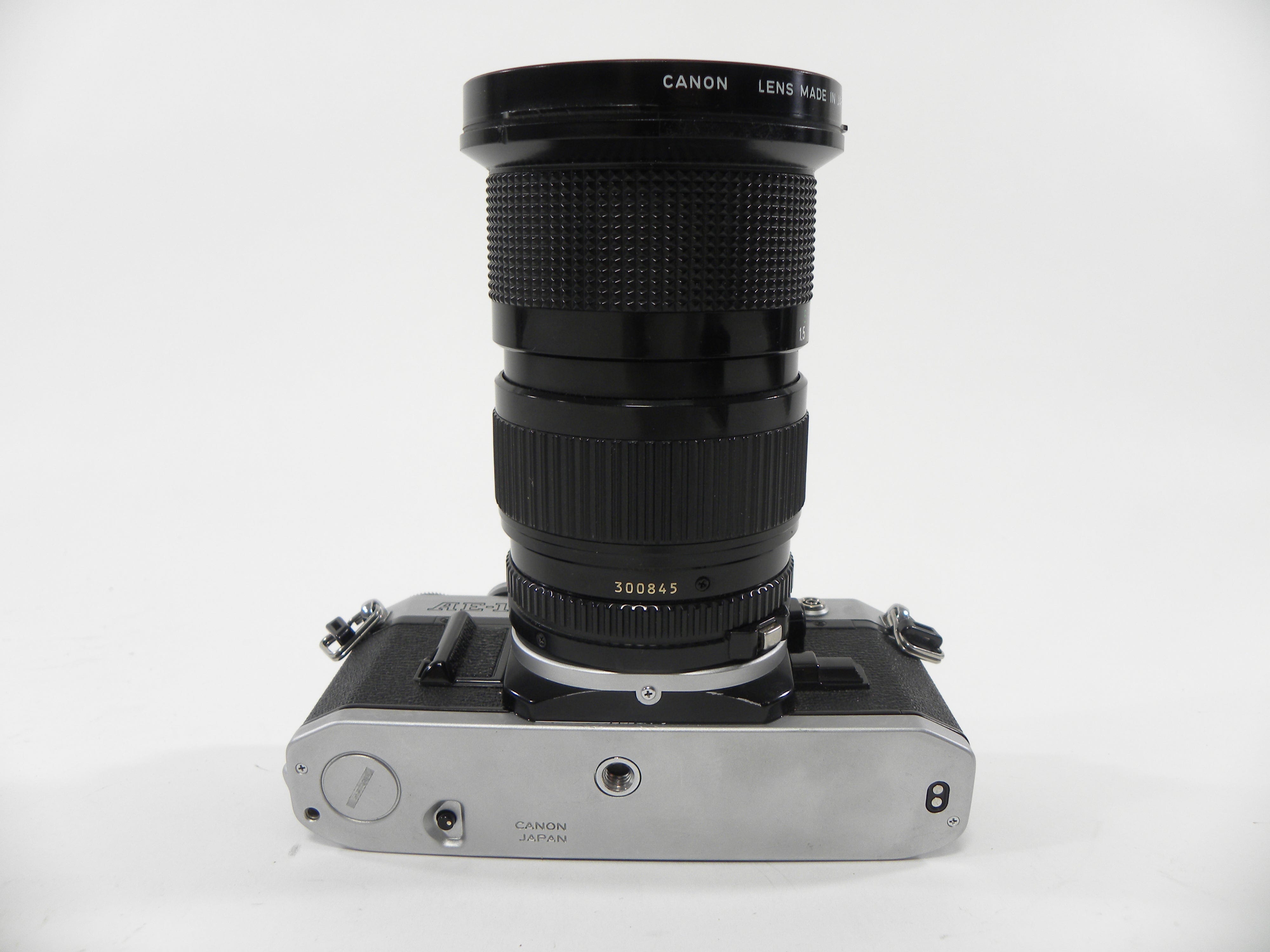 Canon AE-1 35mm SLR w/FD 35-105mm F3.5